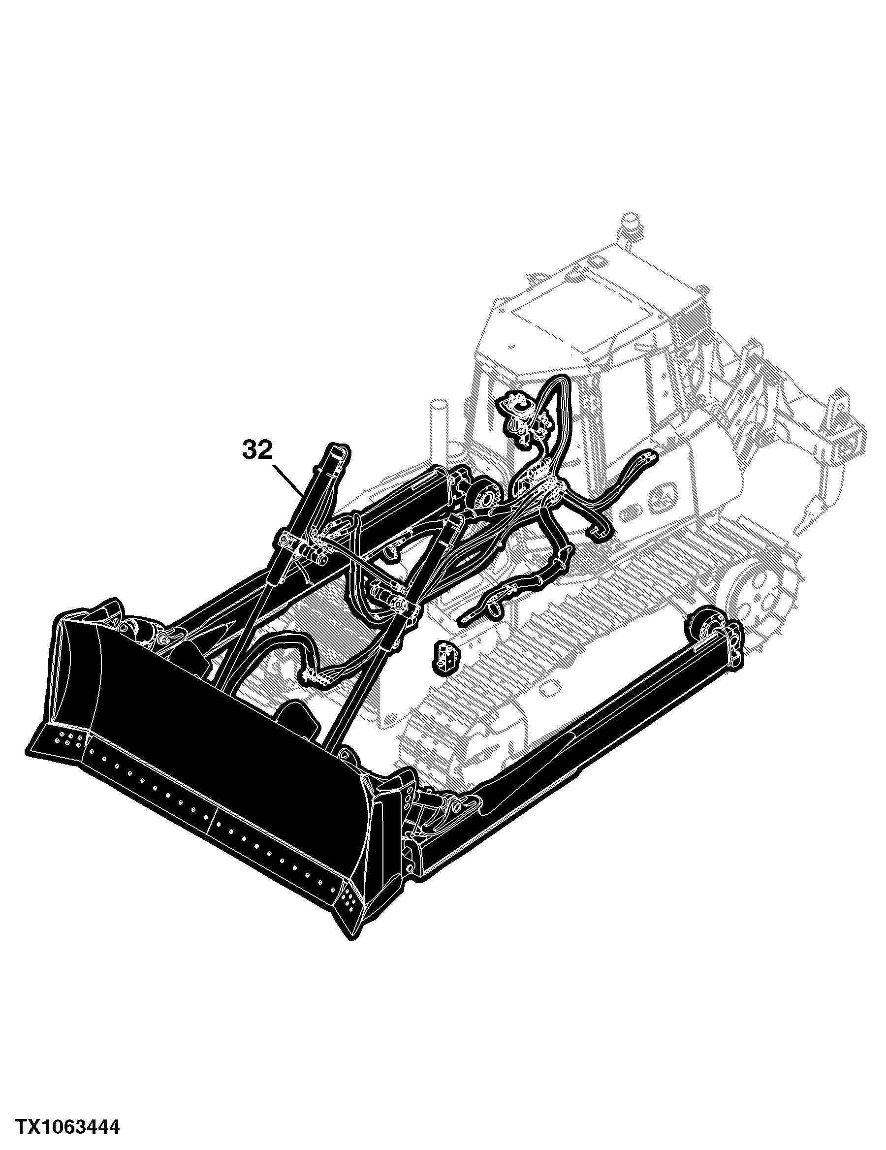 850J Crawler Dozer (PIN: 1T0850JX_ _C216392- ) Engine 6068HT090