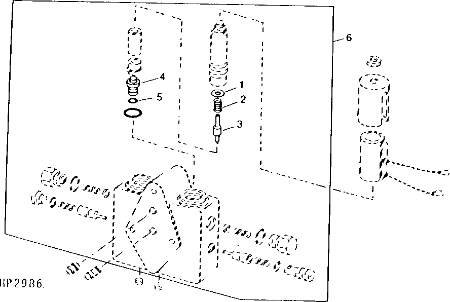 POPPET, SOLENOID CONTROL VALVE KIT FOR GRAIN TANK UNLOADING