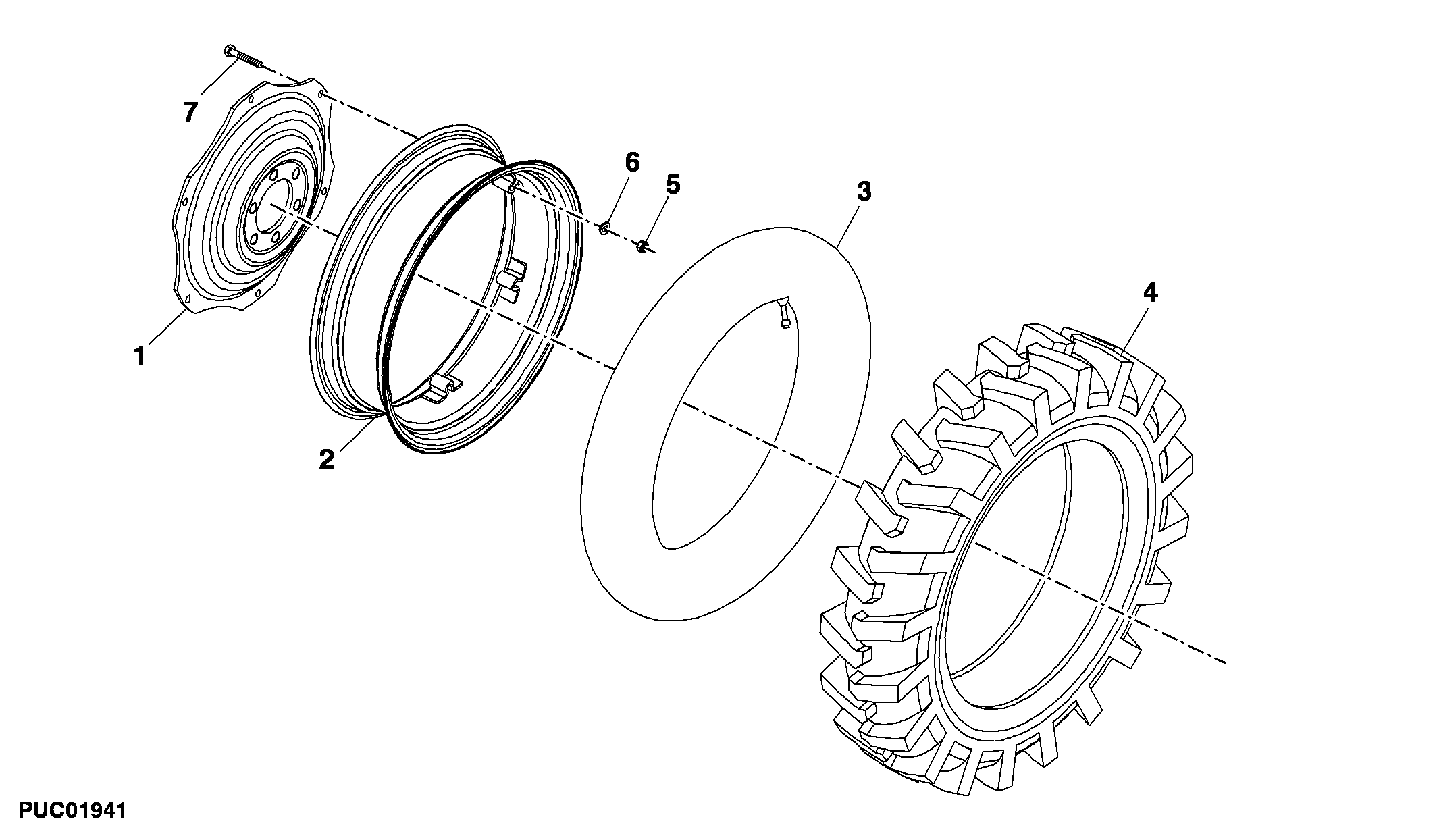 Front Drive Paddy Wheel Assembly (Optional)
