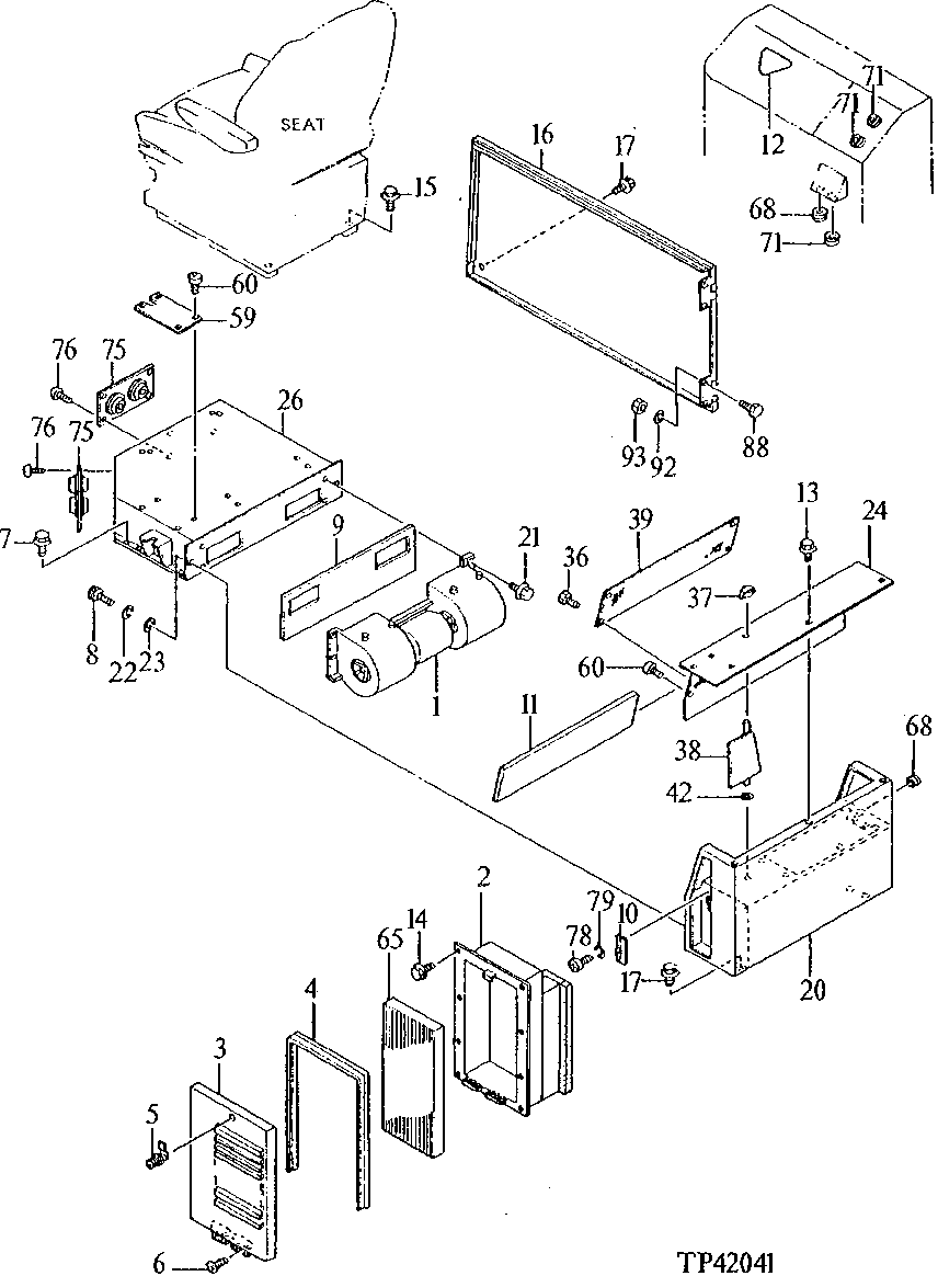 Blower and Filter (Heater Only) (000917 - )