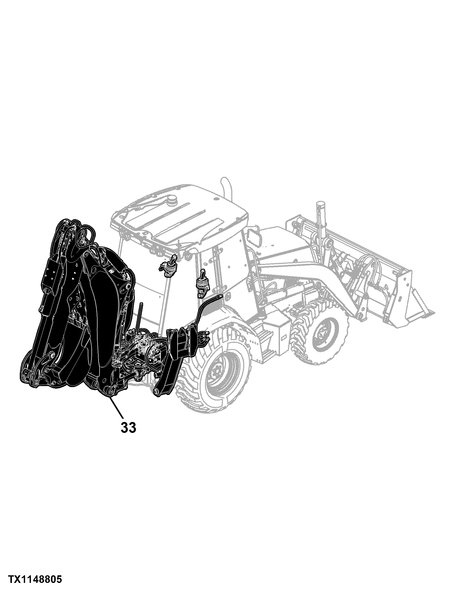 310SK TC (TMC) Backhoe Loader (Engine 4045HT063,4045HT073)(PIN: 1T0310TK_ _E219607 - E270402)