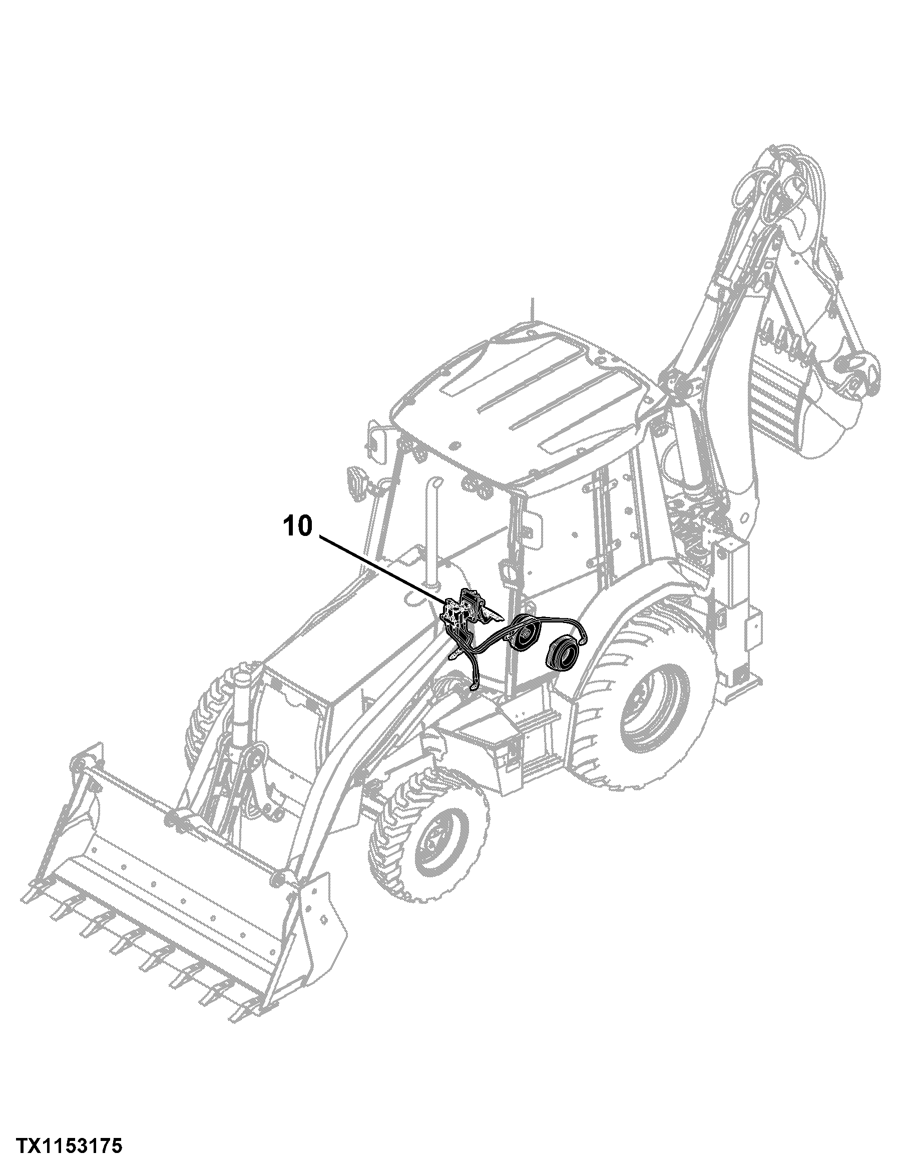325SK Backhoe Loader (PIN: 1T0325SK_ _C235589 - C256253)(Engine 4045TT096)
