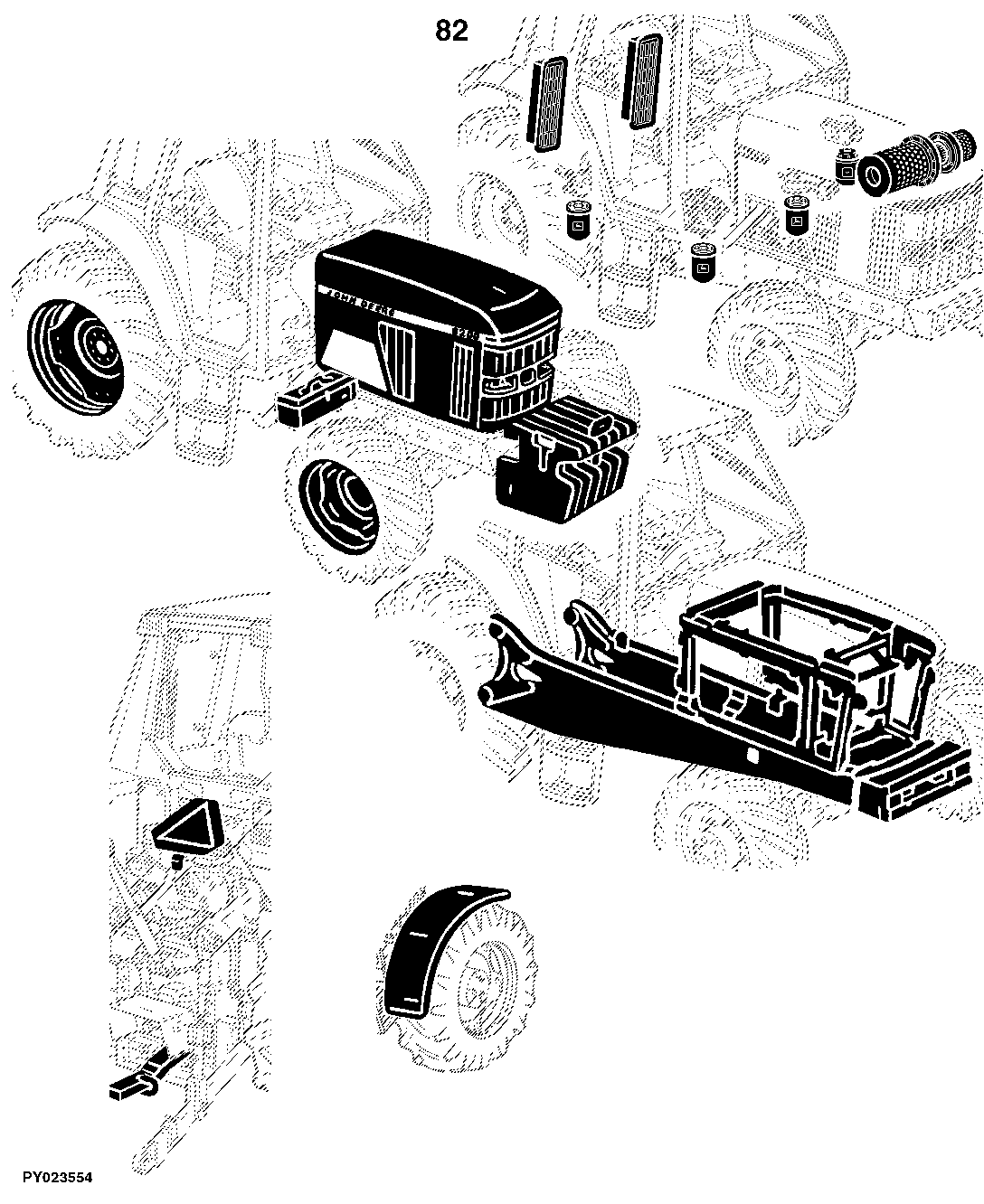 6310S, 6410S, 6510S Tractors (North America Edition)