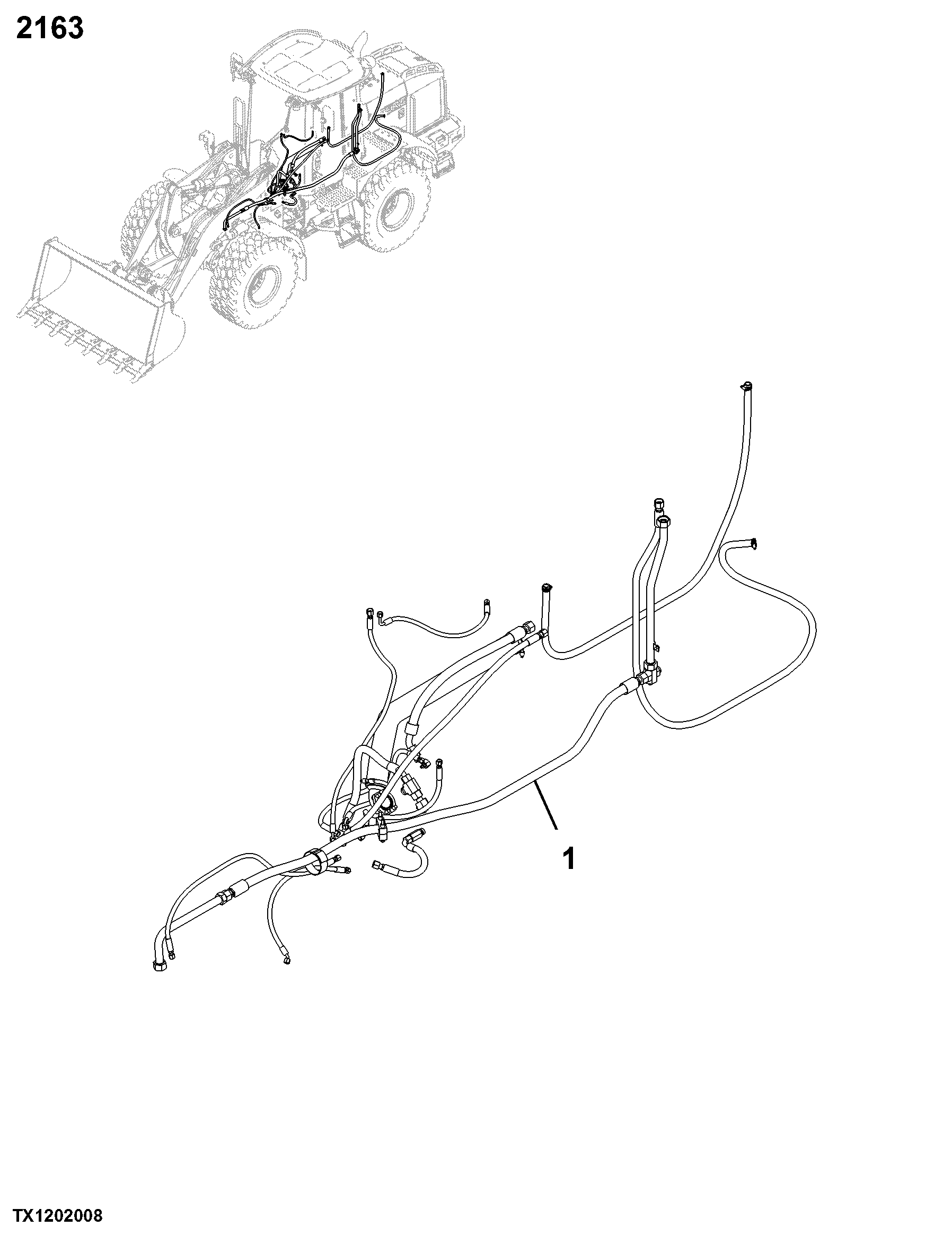 2163 Hydraulic Lines and Hoses