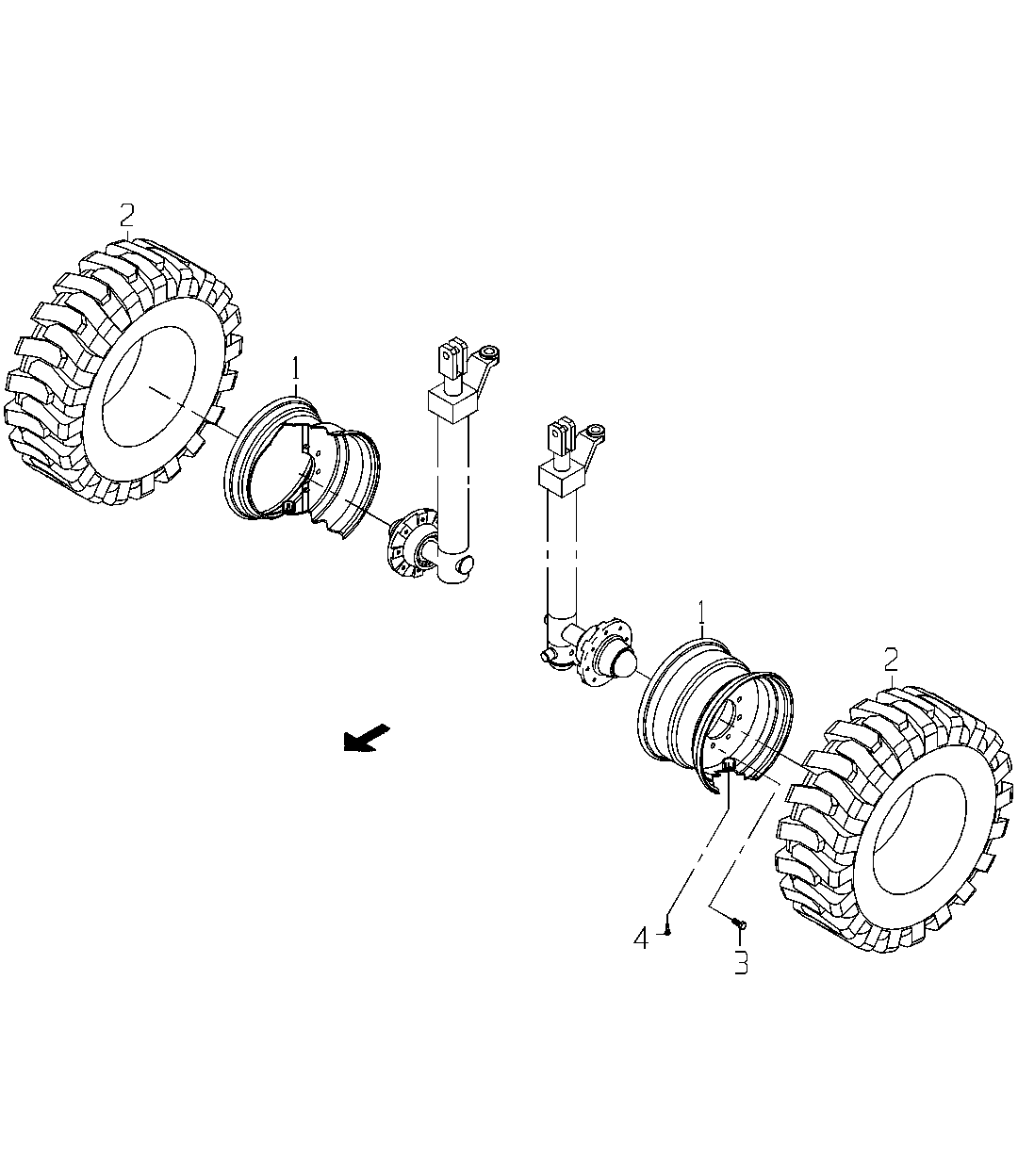 WHEEL GP, FRONT (OPTION 2010){WHEEL}