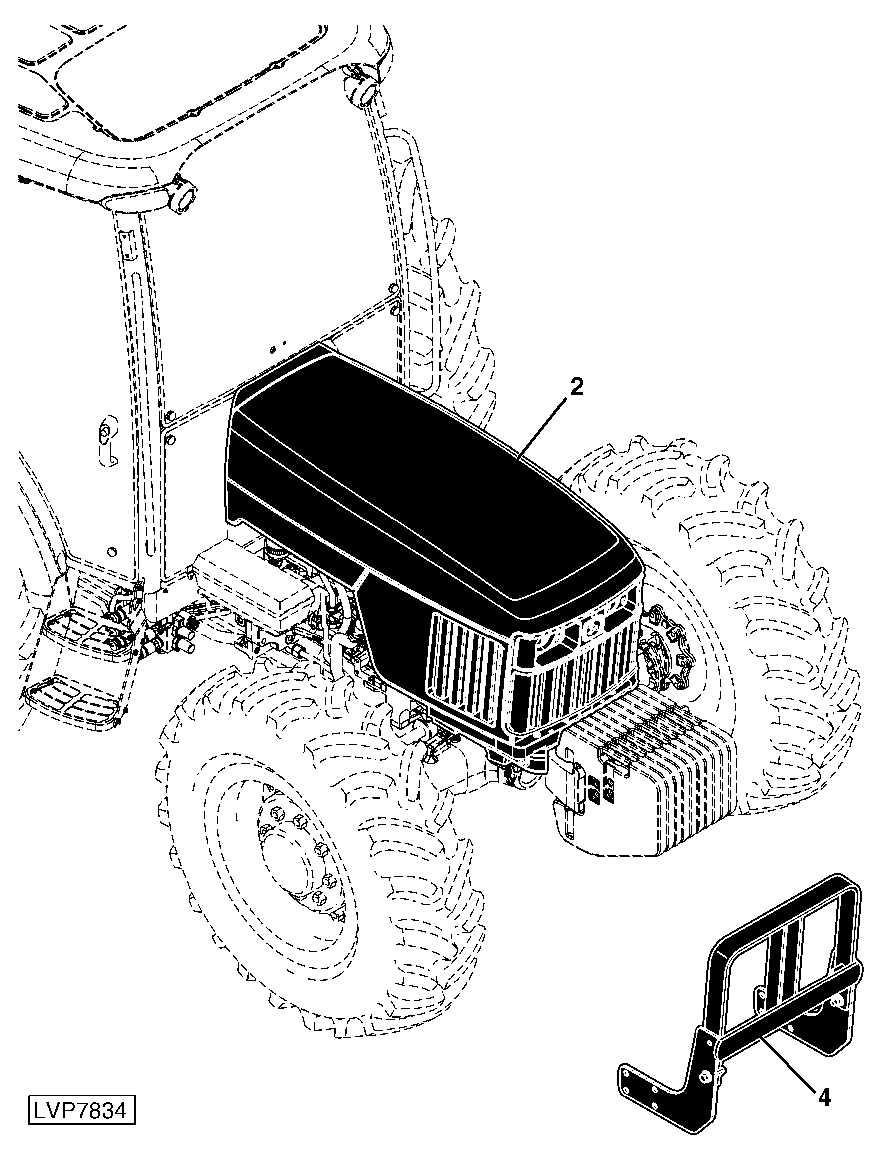 810 HOOD AND STYLED PARTS