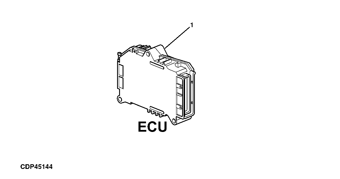 ELECTRONIC CONTROL UNIT FOR ENGINE (ECU)