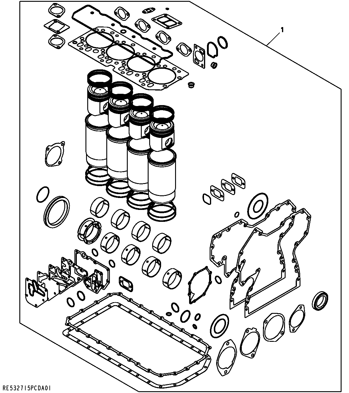 9901 Engine Overhaul Kit