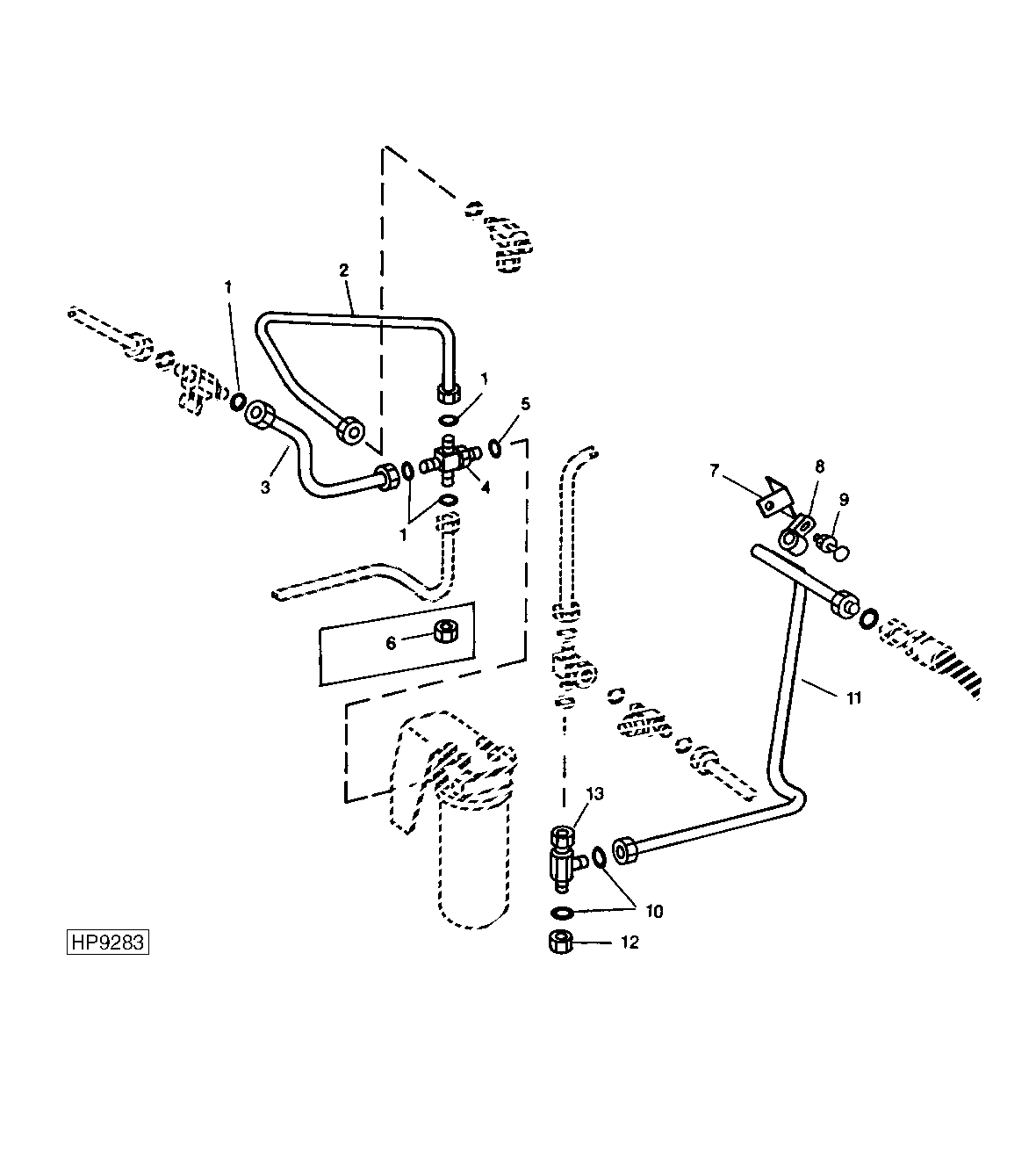 Chaff Spreader Lines And Fittings ( - 695100)