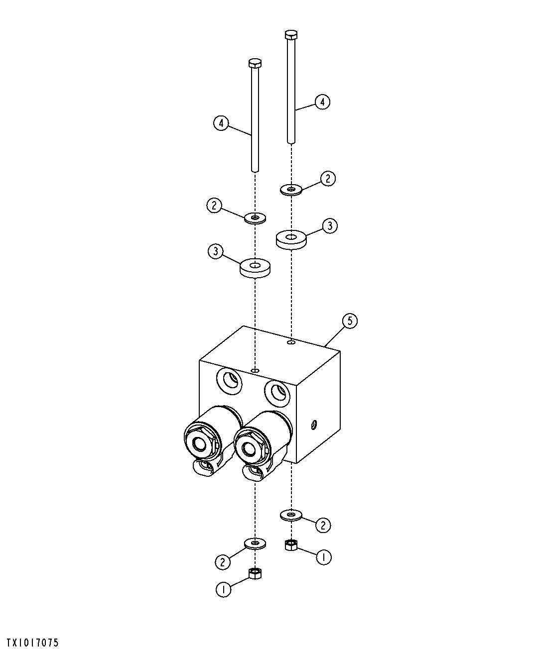 Pattern Selector Valve (Pilot Control) ( - 178748)