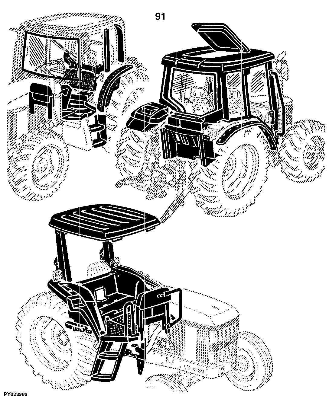 6200, 6300, 6400, and 6500 Tractors (North America Edition)