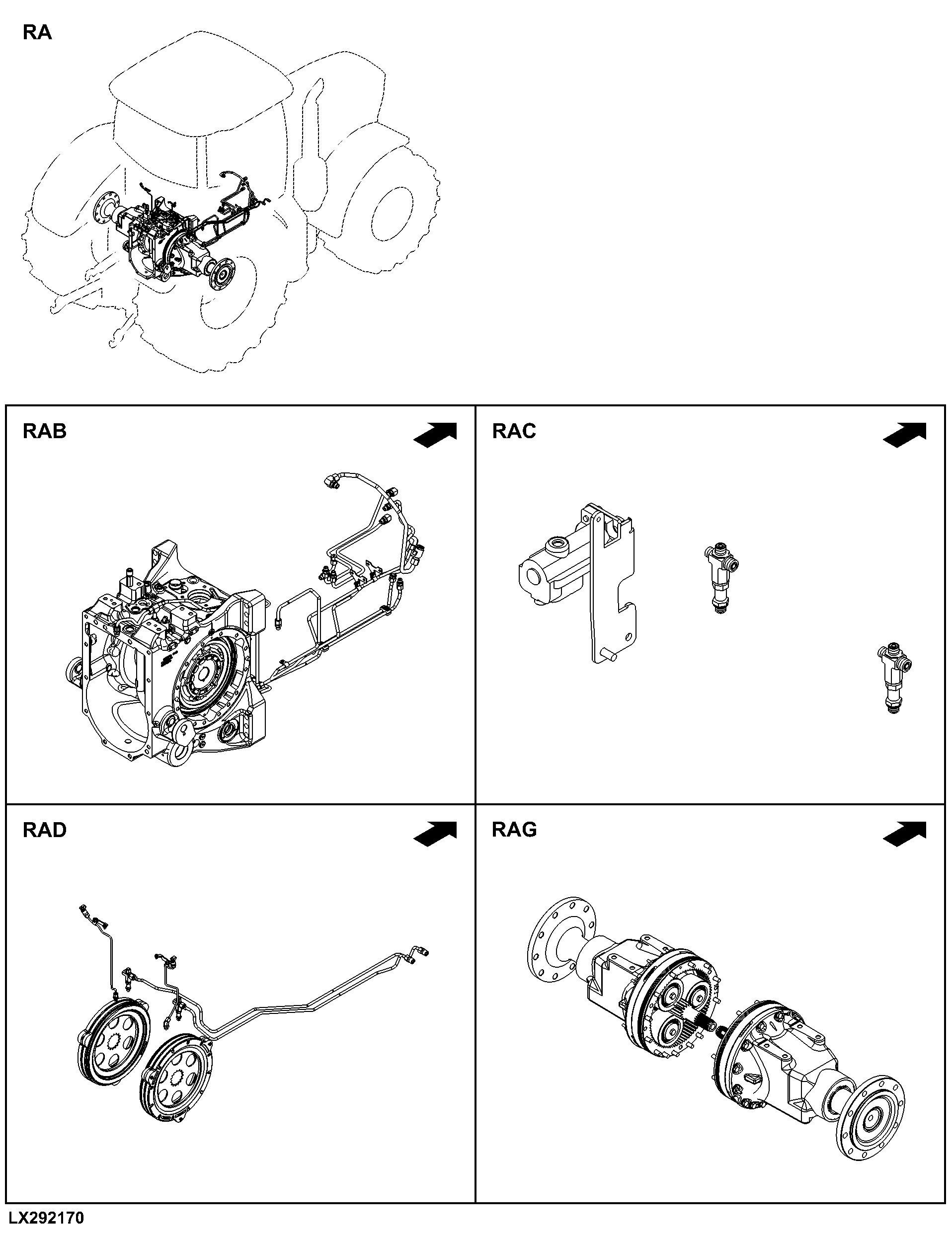 RA Rear Axle