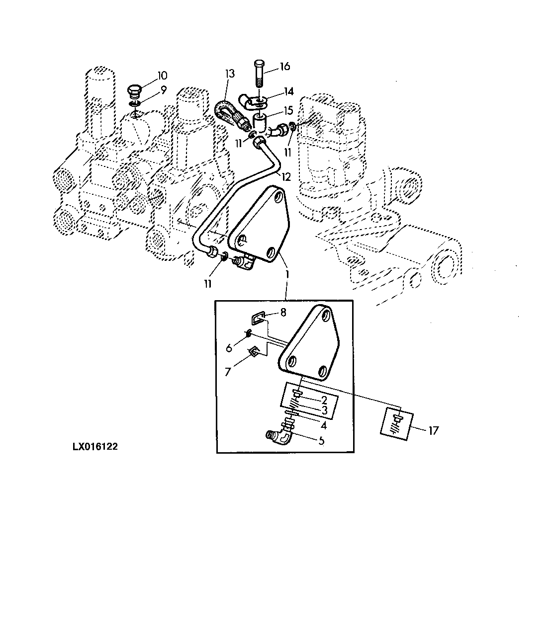 END COVER, R.H. SIDE, SELECTIVE CONTROL VALVES (300 SERIES)