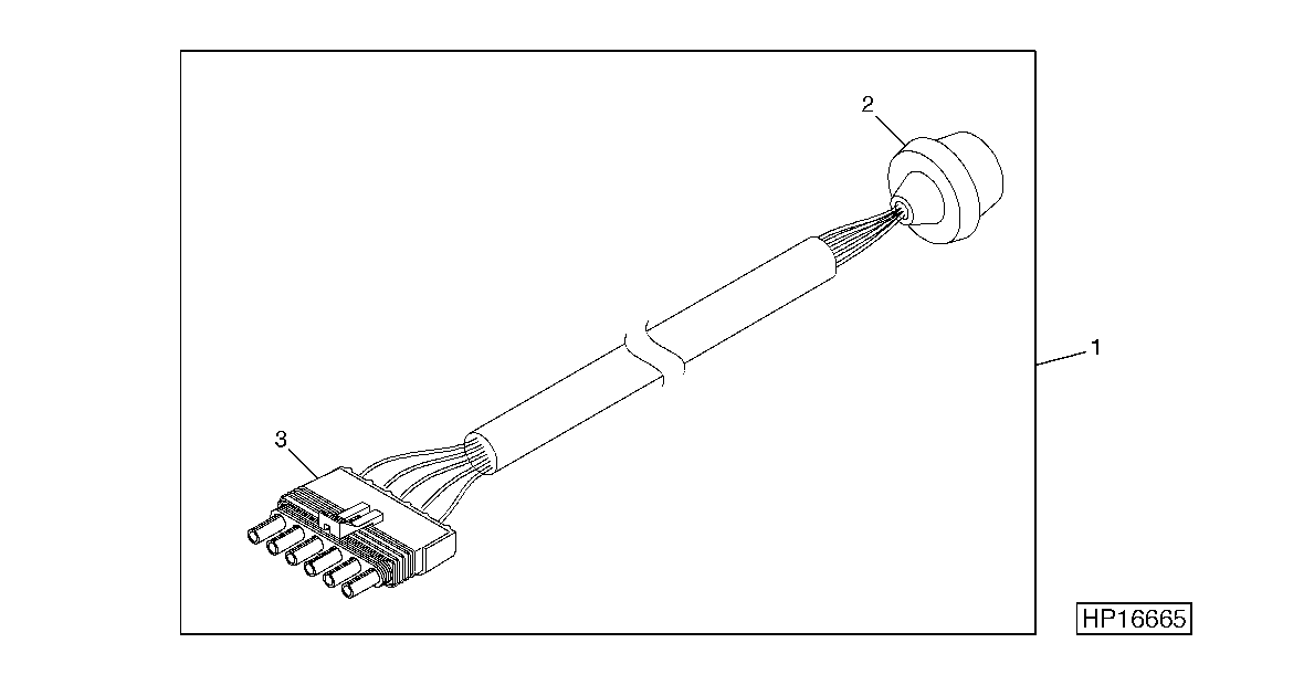 TRAILER HITCH WIRING HARNESS