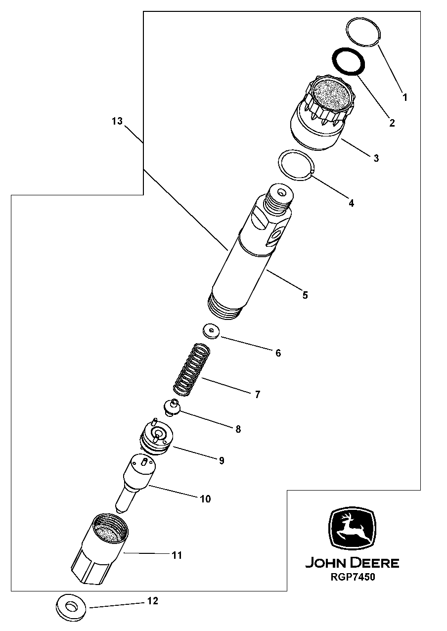 FUEL INJECTION NOZZLE (ROBERT BOSCH) (ESN -199999)