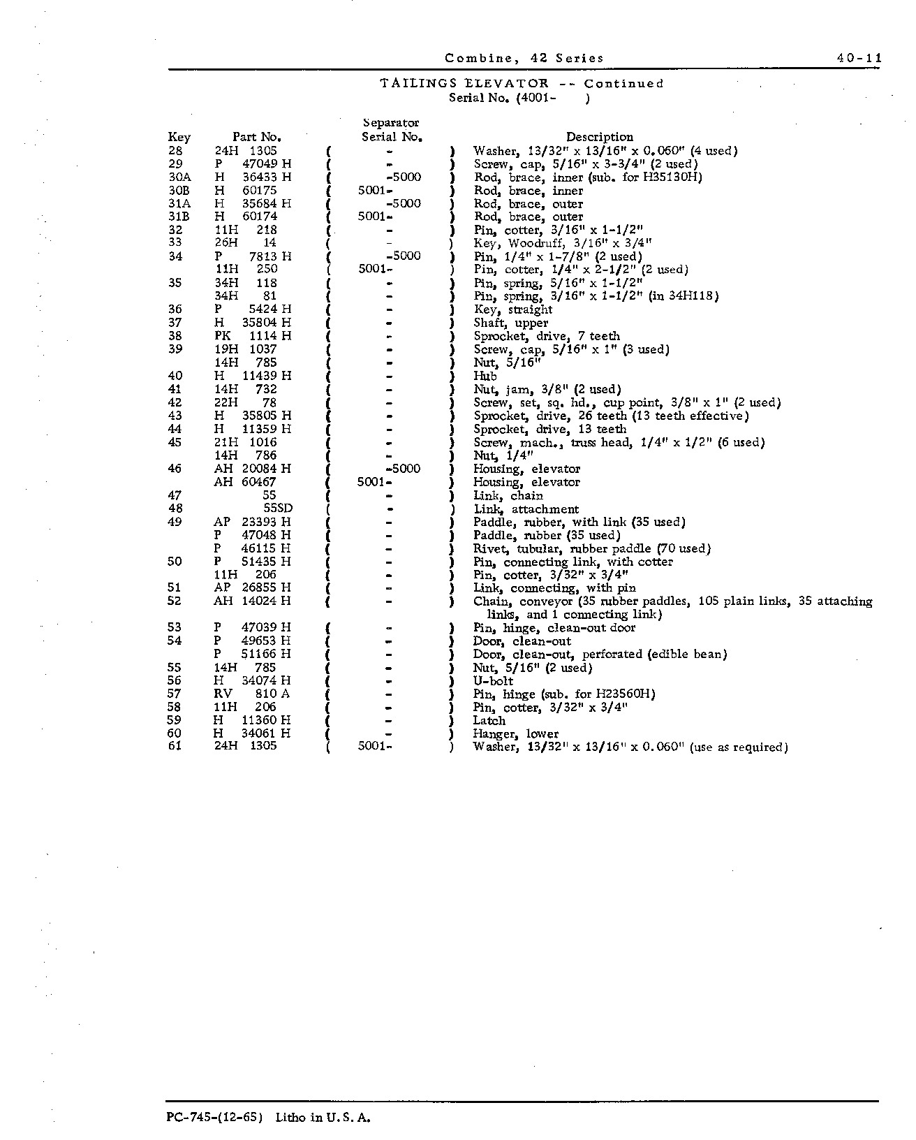 Tailings elevator (Continued)