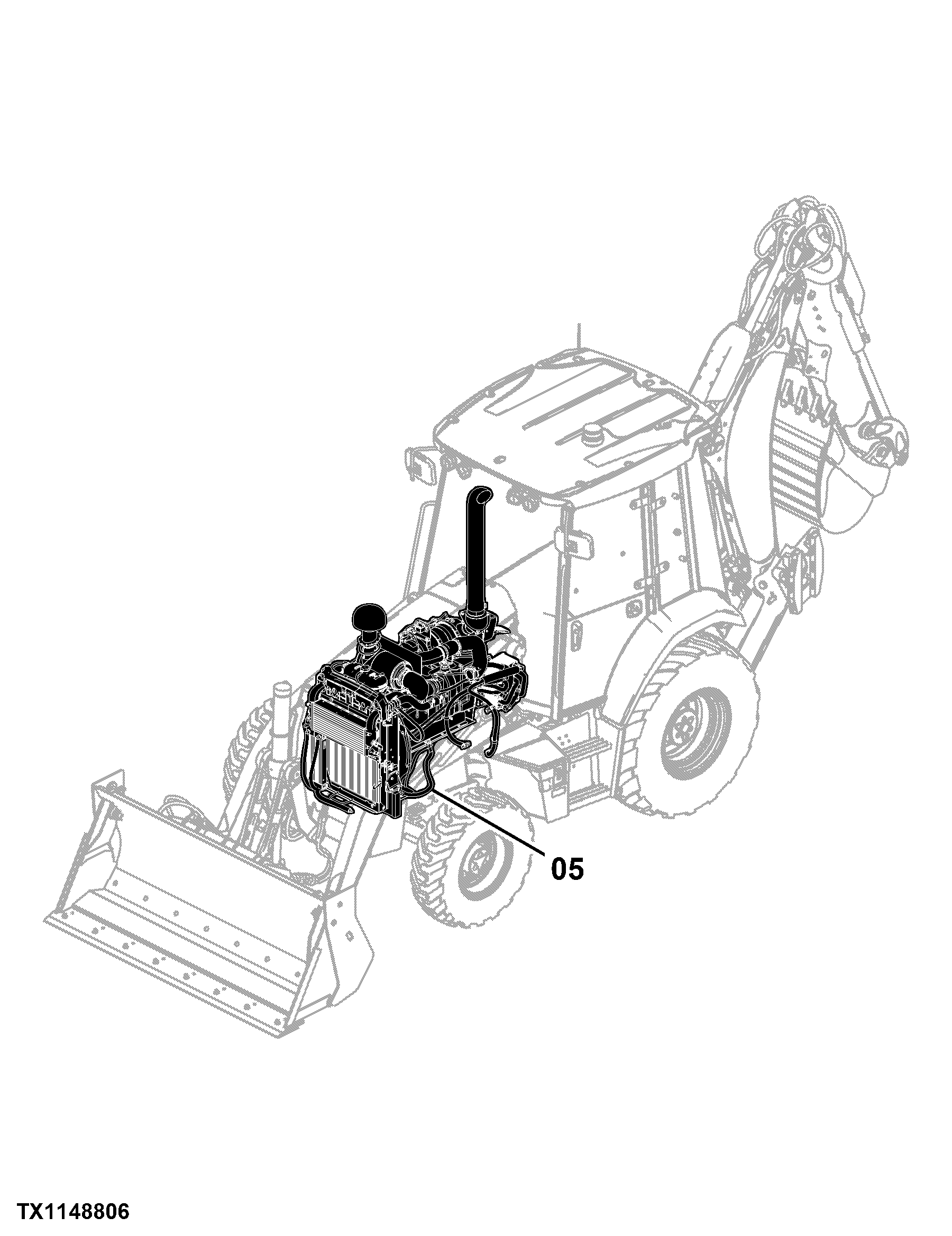 310SK TC (TMC) Backhoe Loader (Engine 4045HT063,4045HT073)(PIN: 1T0310TK_ _E219607 - E270402)