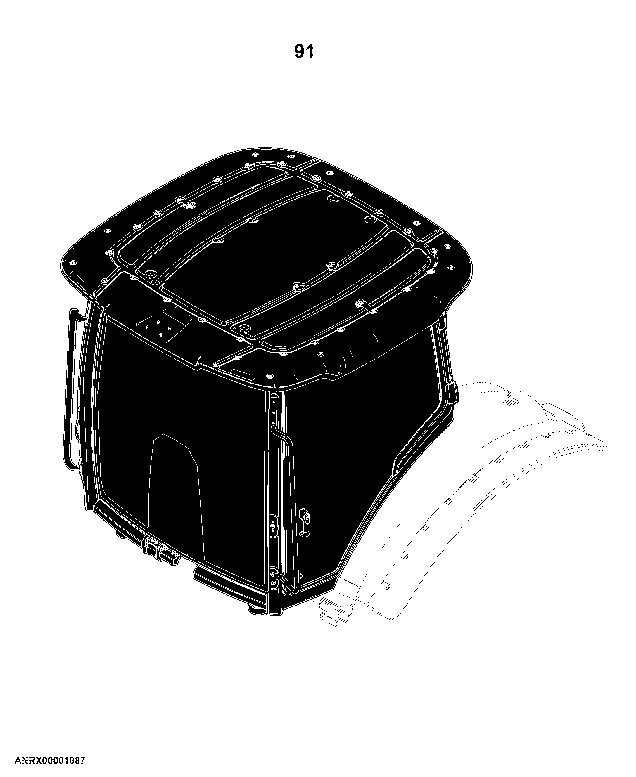 7290R Tractor (S.N. 080001-110100)(Worldwide Edition)