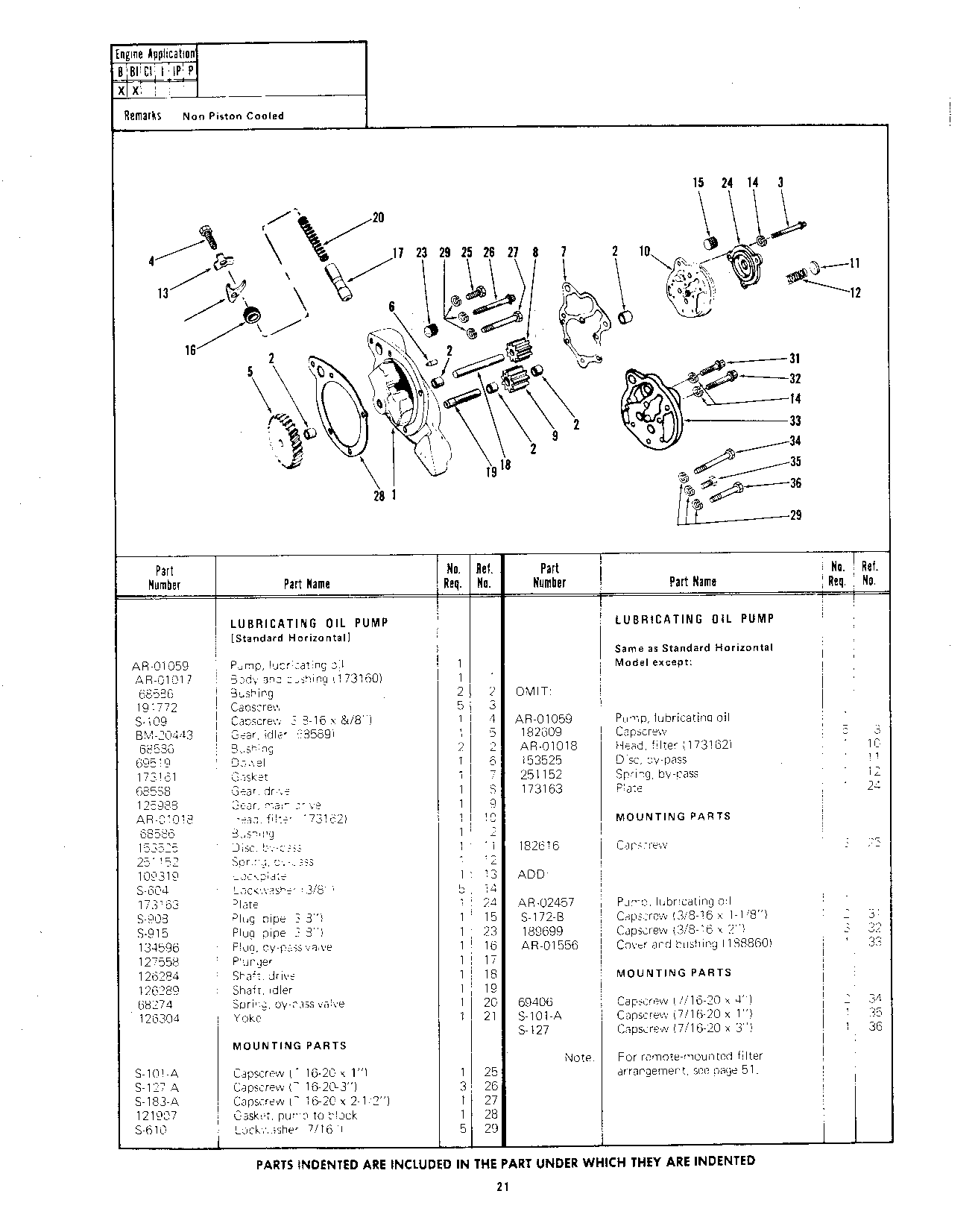 Section 20 - Cummins Engine Lubricating Oil Pump (Continued)