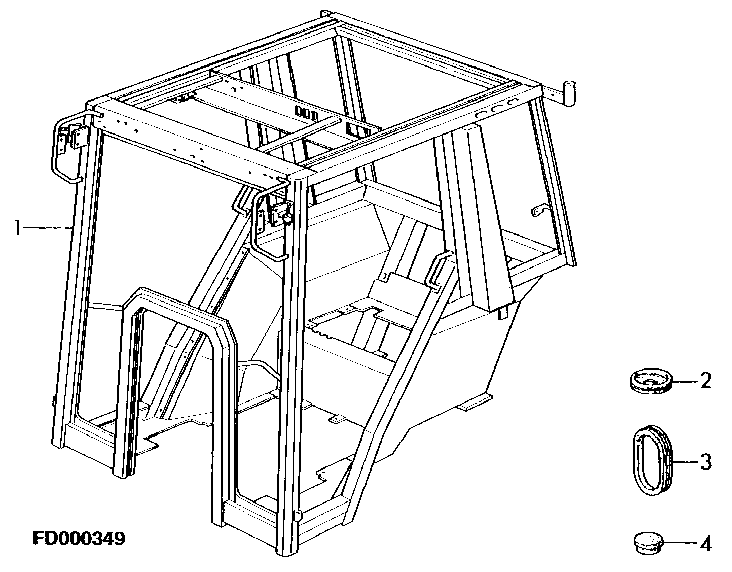 CAB FRAME