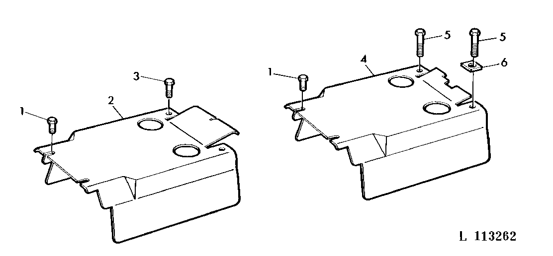 TRANSMISSION CASE SHIELD FOR COLLAR SHIFT TRANSMISSION