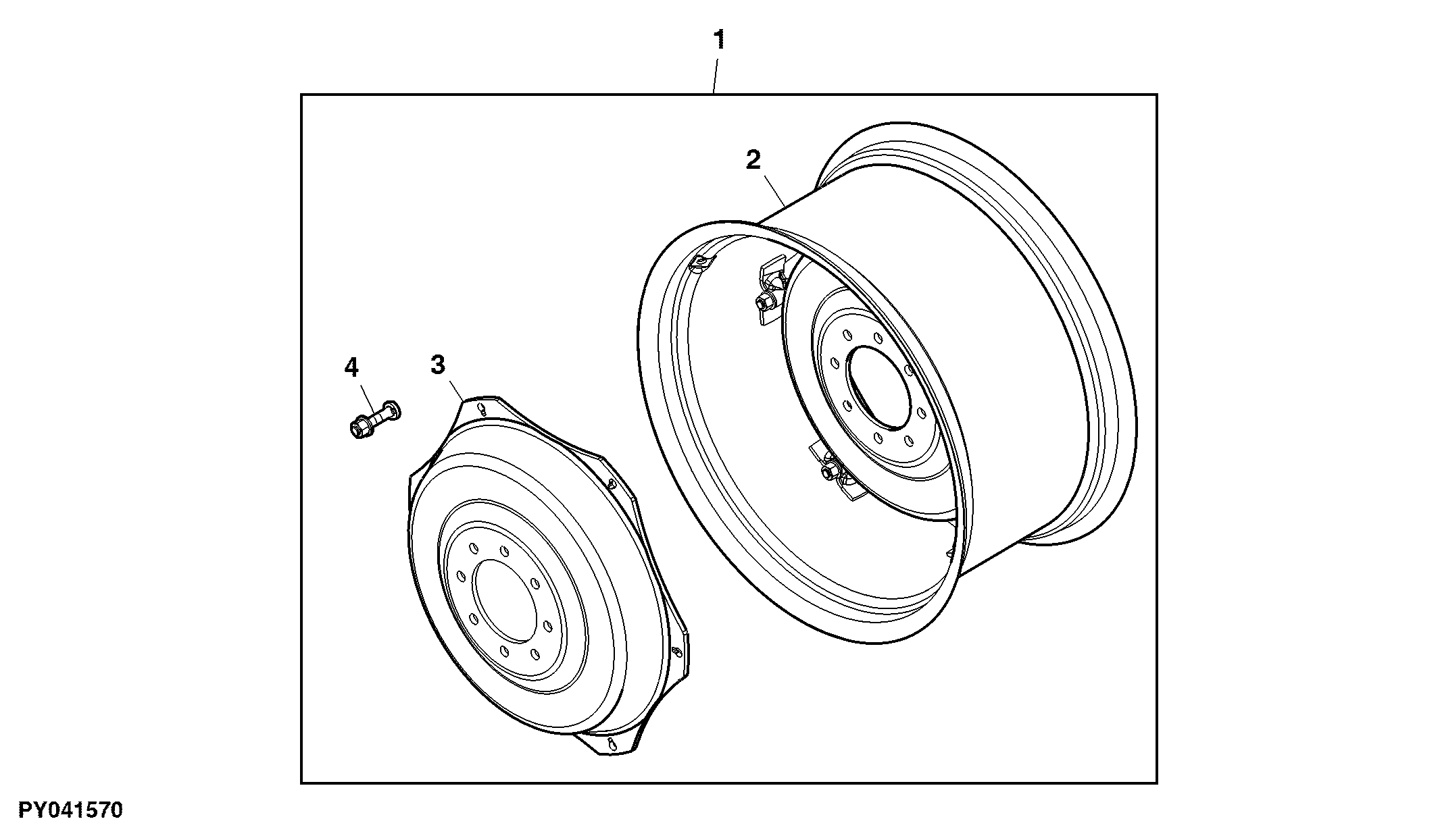 Rear Wheels, W15LX28