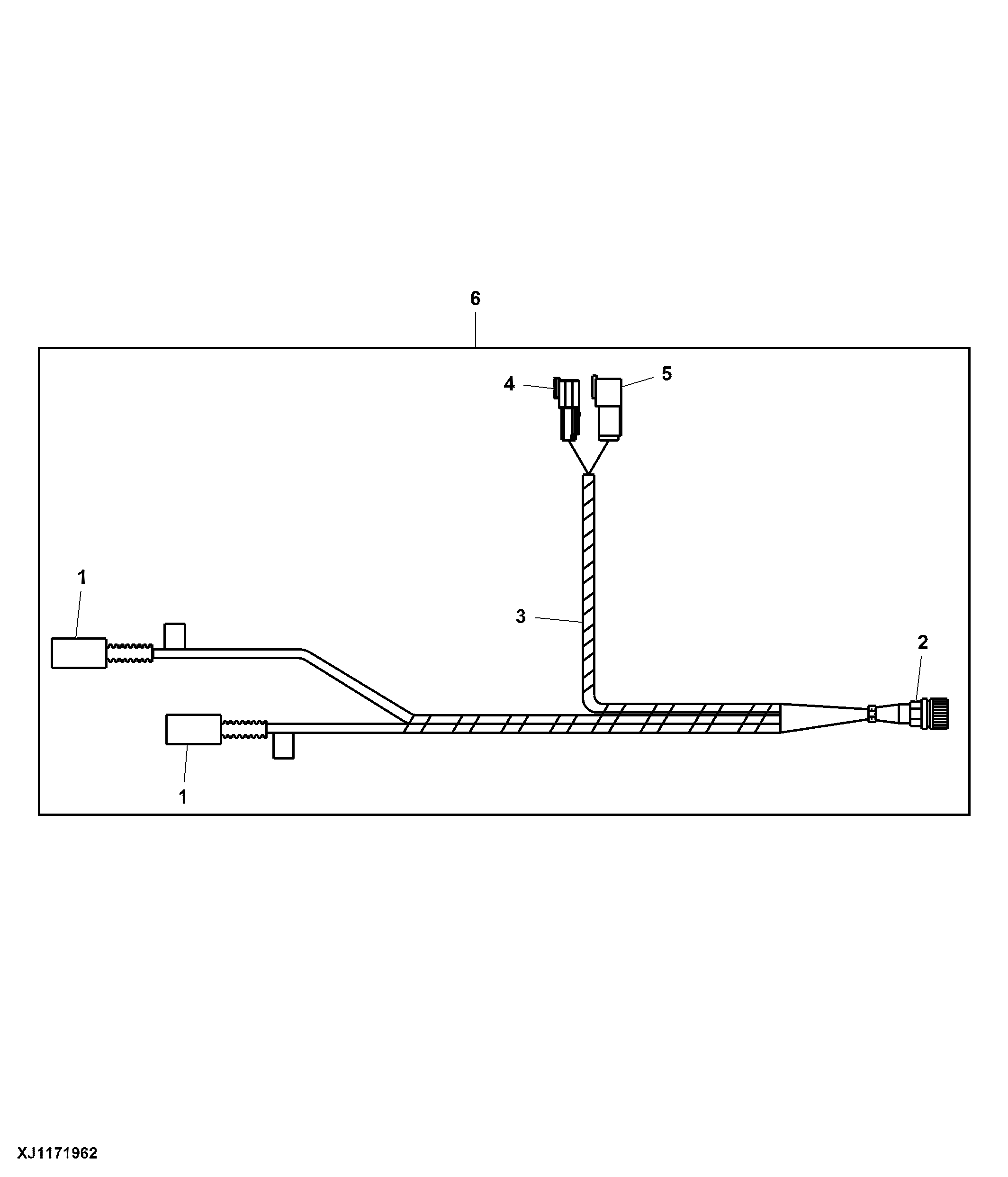Wiring Harness Components, Front Camera, XL PC