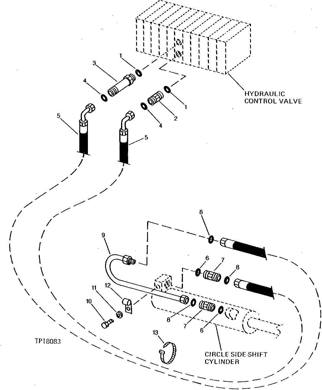 CIRCLE SIDE-SHIFT LINES AND FITTINGS ( - 540925)