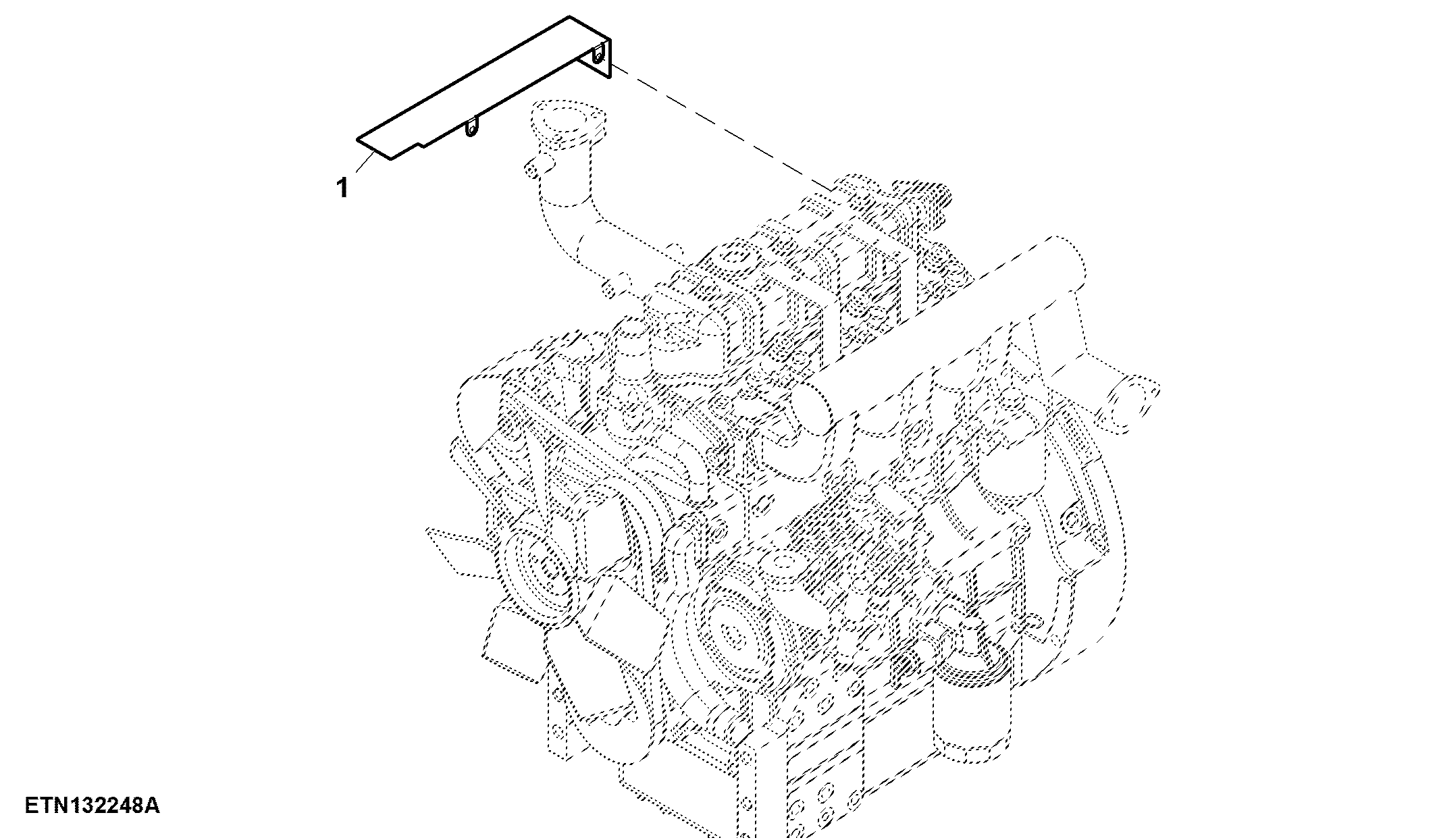 Heat Shield, Exhaust Manifold Assembly
