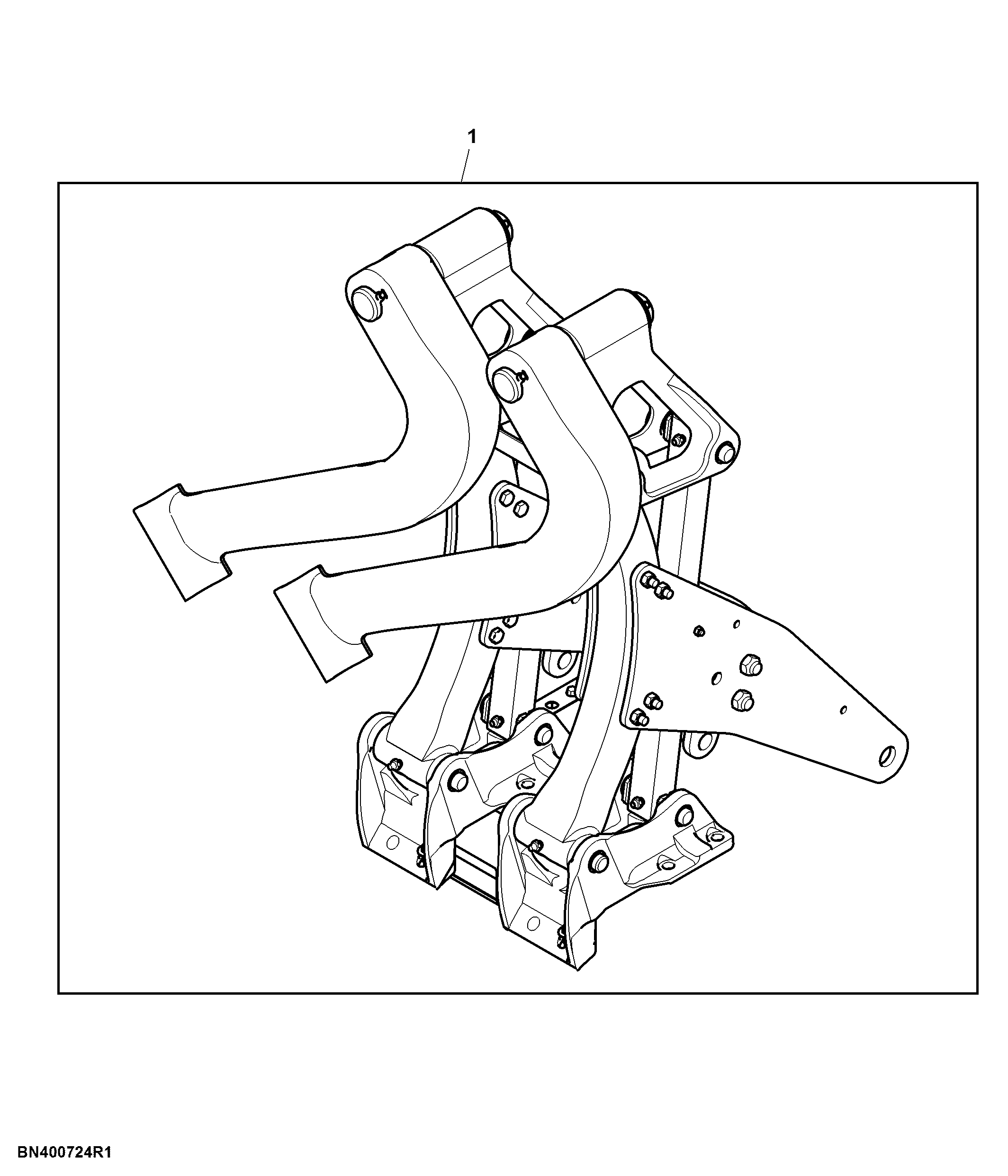 Attachment, Main Frame Front Linkage W/ AccuDepth™