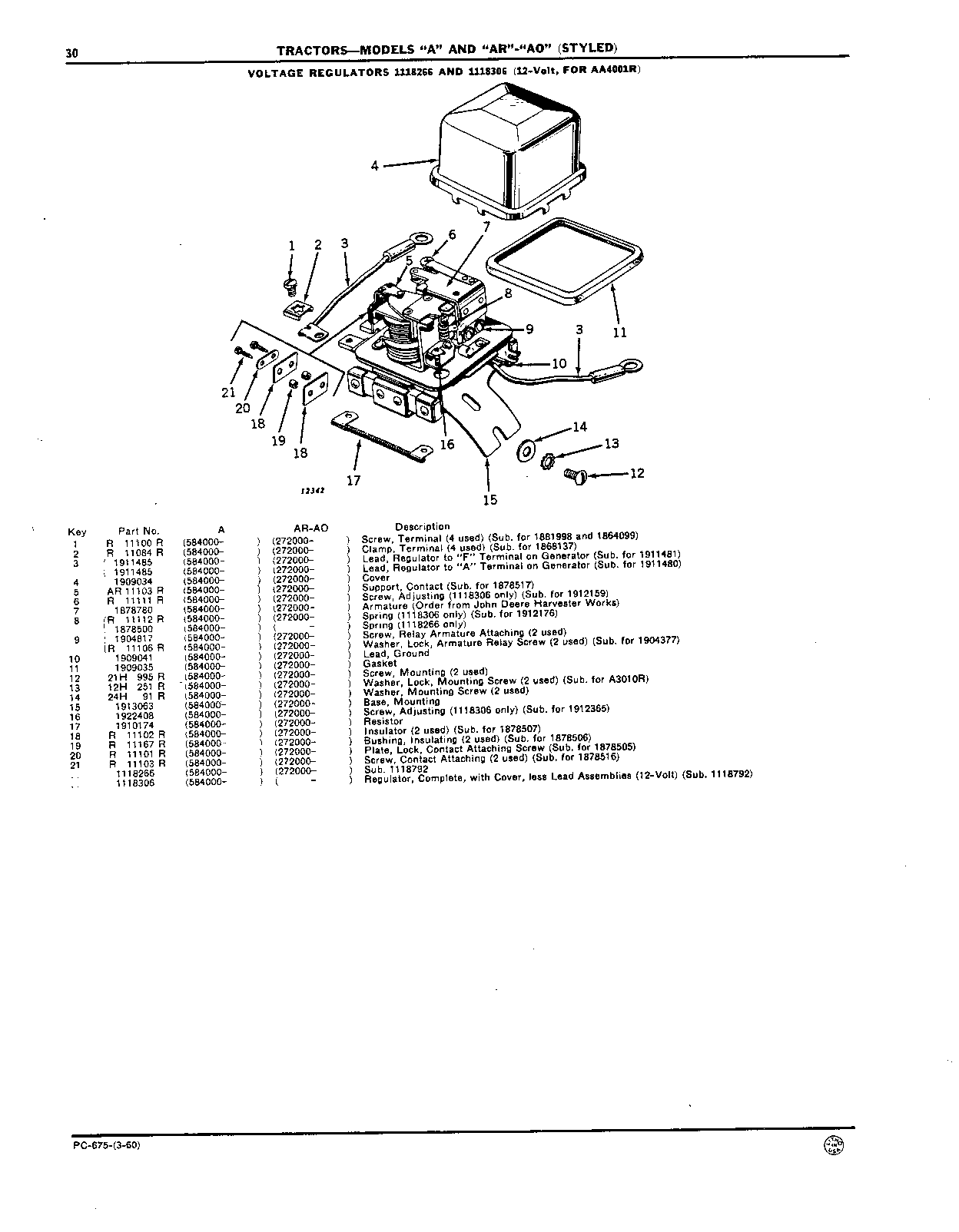 Regulator, Voltage