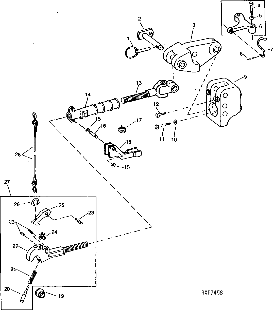 THREE-POINT HITCH CENTER LINK (EUROPEAN VERSION)