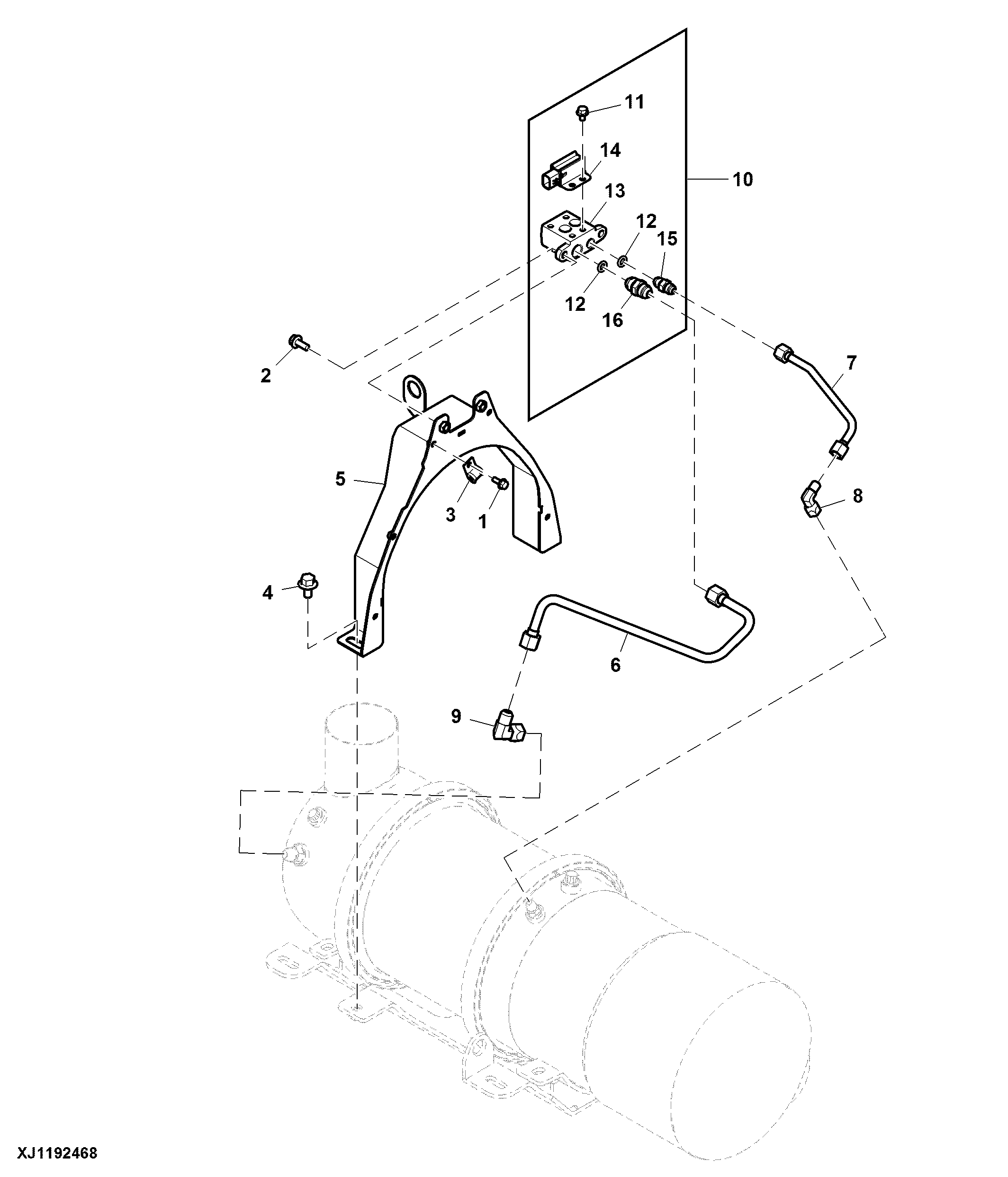 Mounting, Pressure Sensor, After Treatment Device
