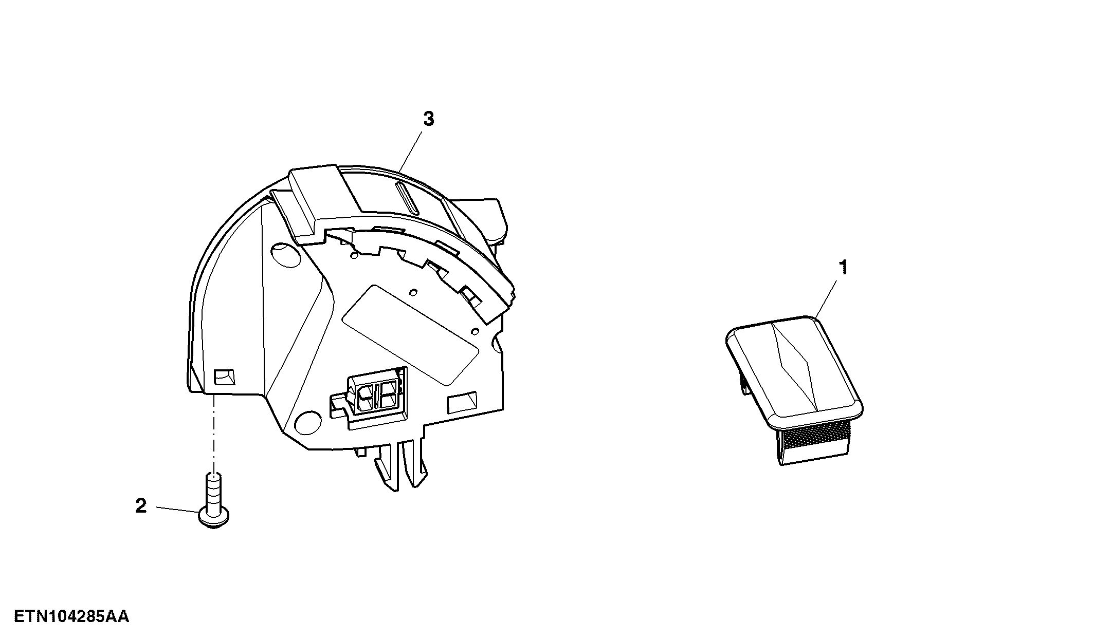 Control, Rear Hitch, W/O Height Encoder and Setup, W/ CommandARM™