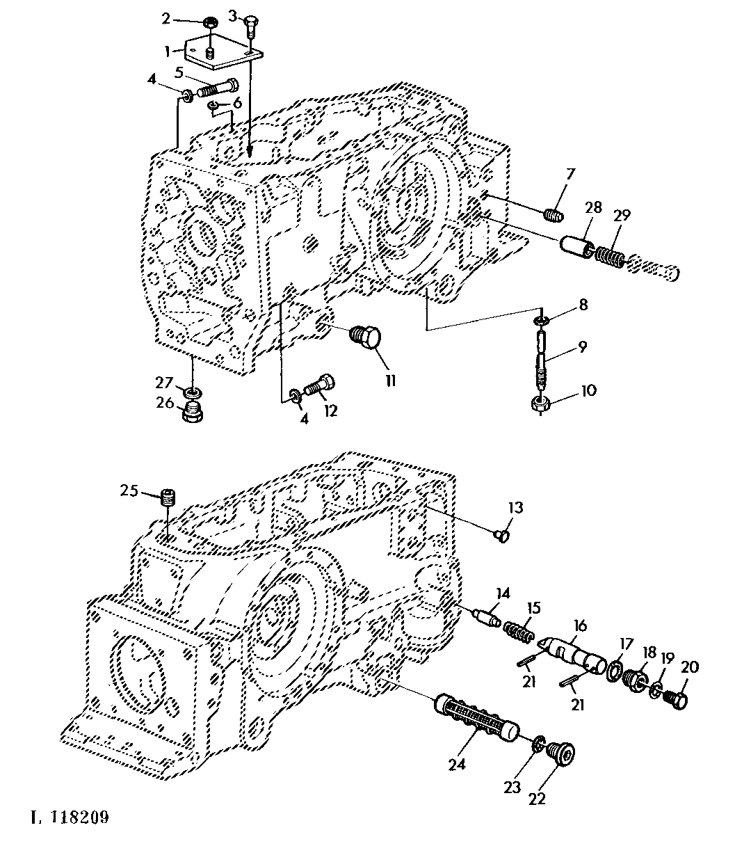 TRANSMISSION CASE (SYNCHRONIZED TRANSMISSION)
