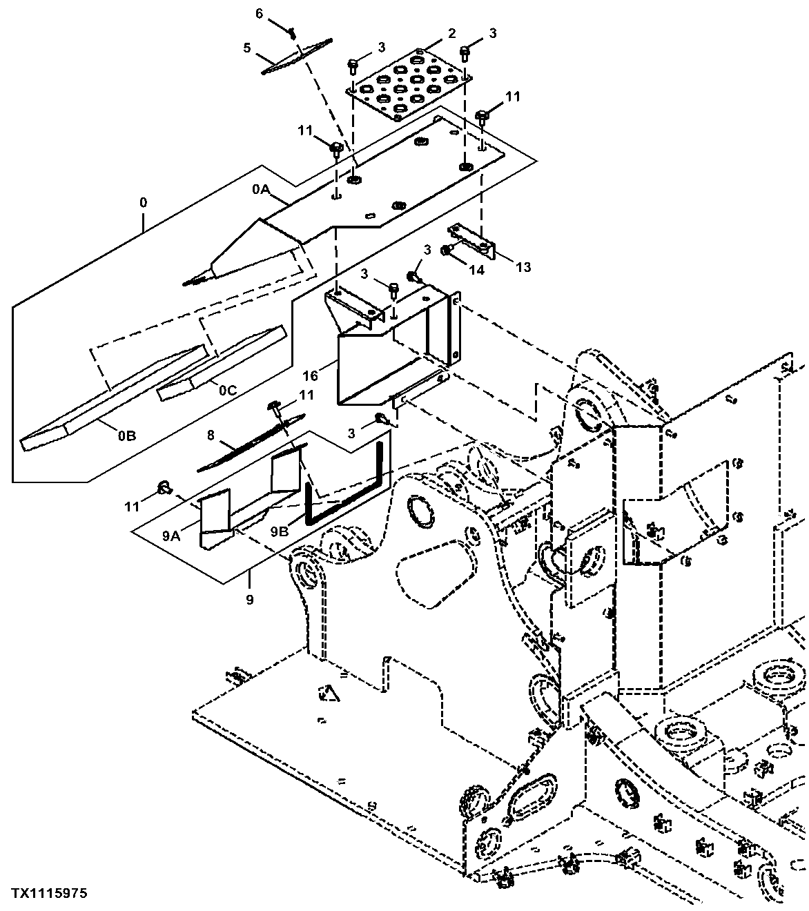 Cooling Package and Hydraulic Pump Compartment Doors