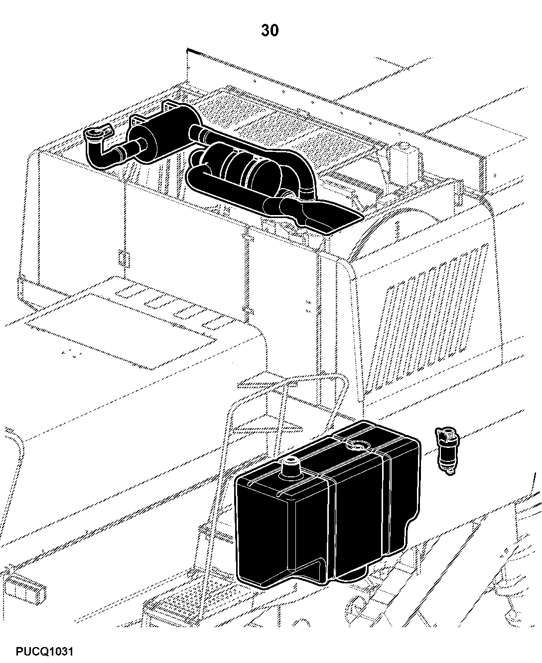 1165,1175 and 1175 Hydro Walker Combine (s.n. 060155-091543)(South American Edition)