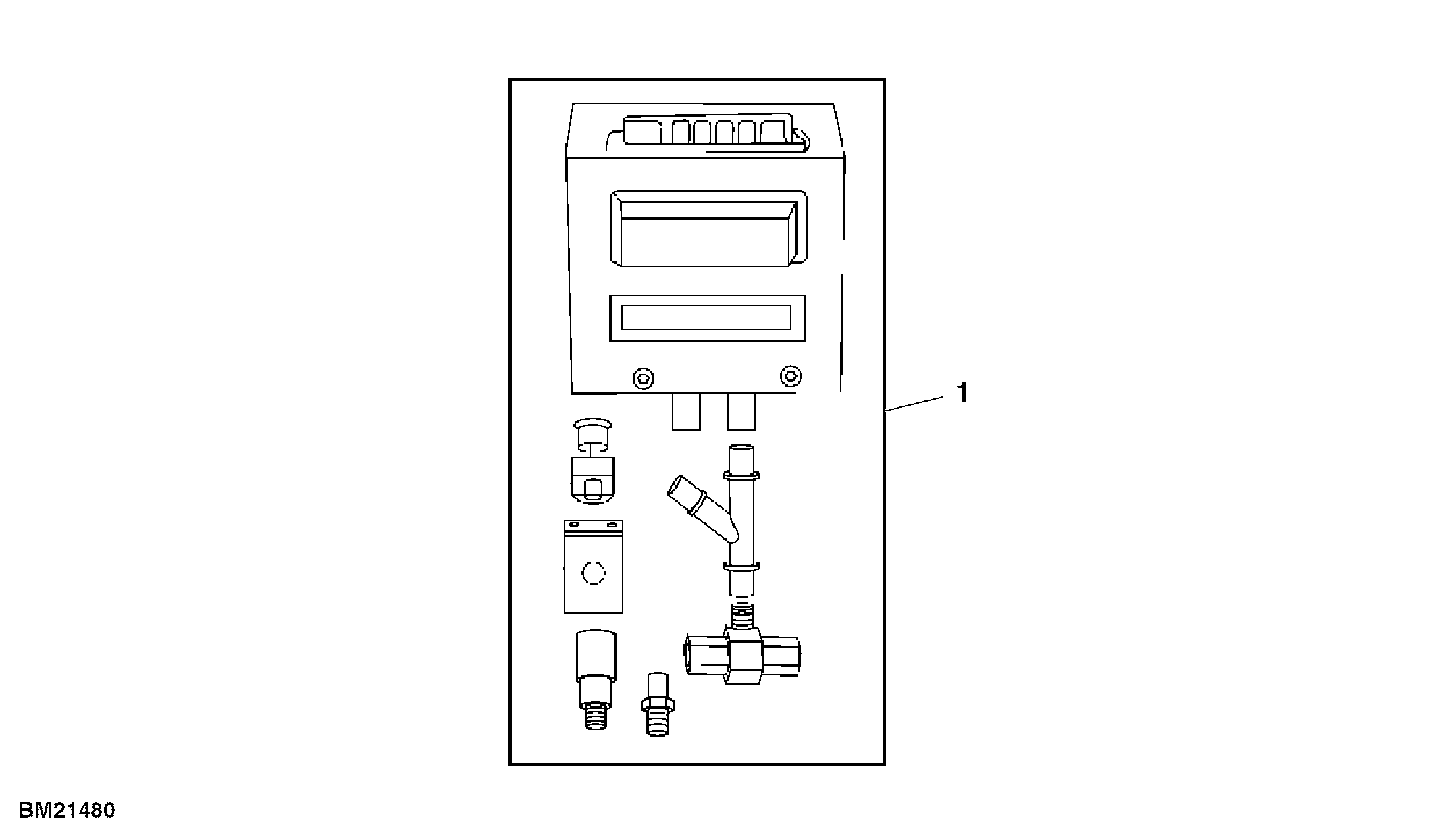 Attachment, Cab Heater (Curtis)