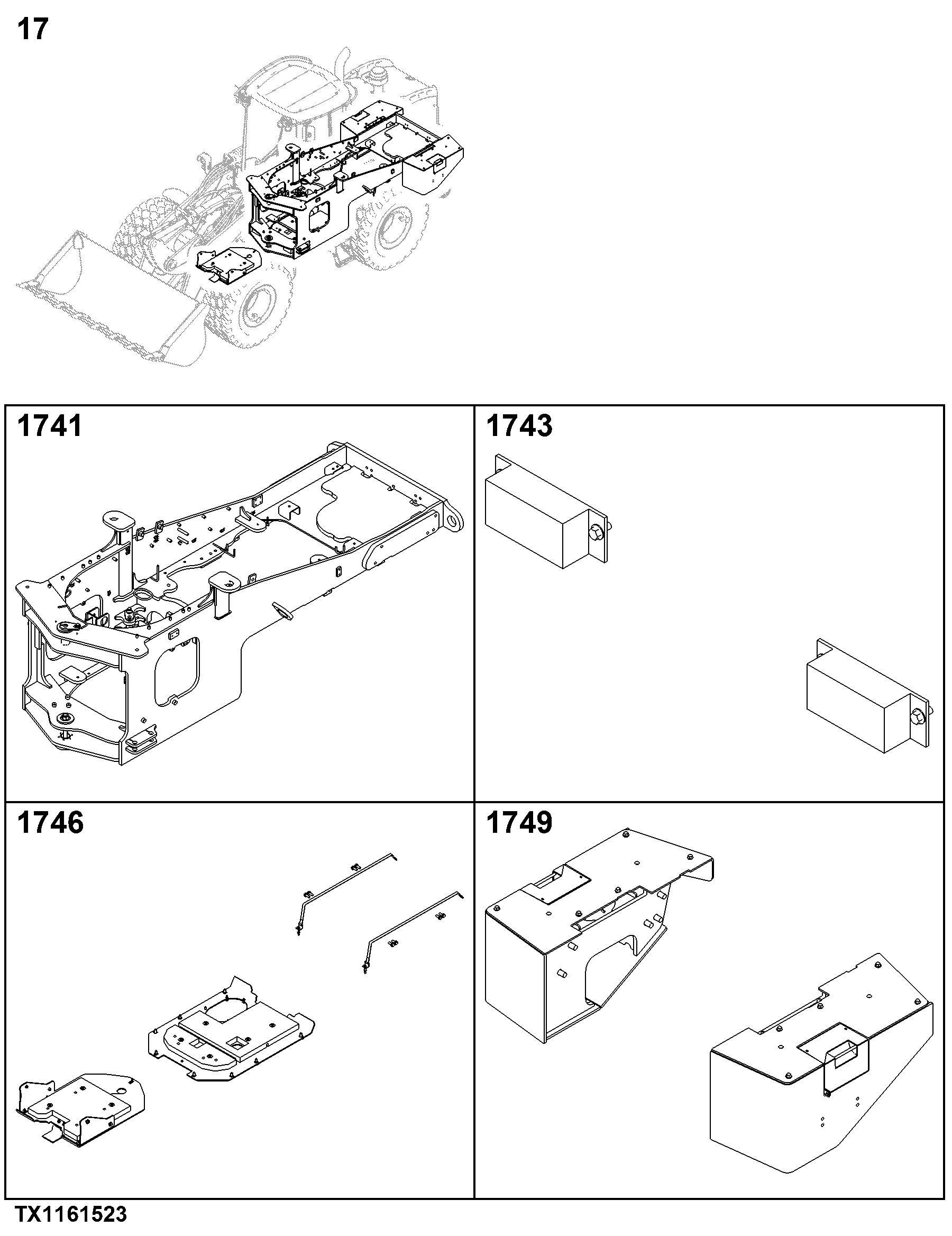 17 Frame, Chassis, or Supporting Structure