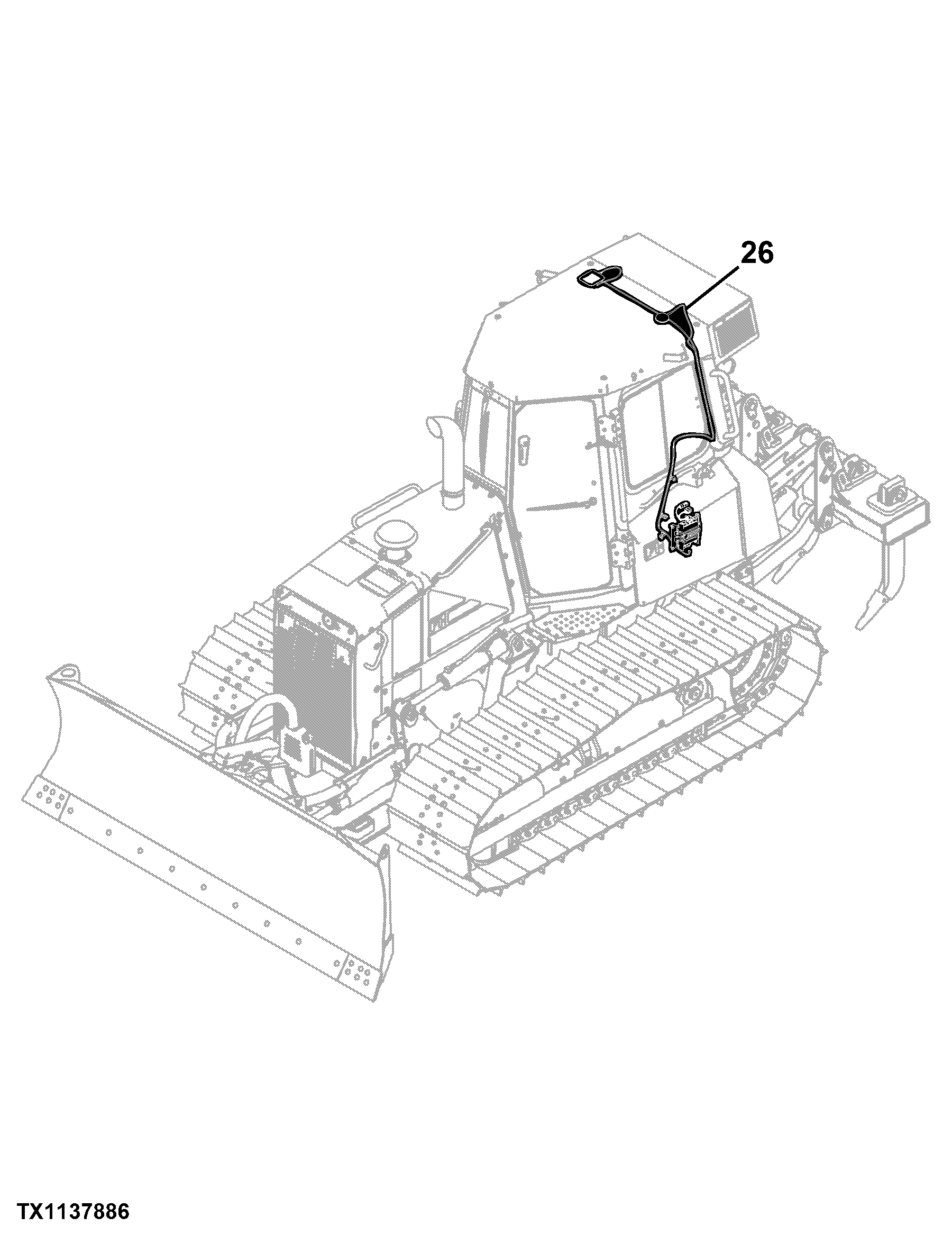 700K Crawler Dozer (PIN: 1T0700KX_ _E217278 - 275435) Engine 6068HT092