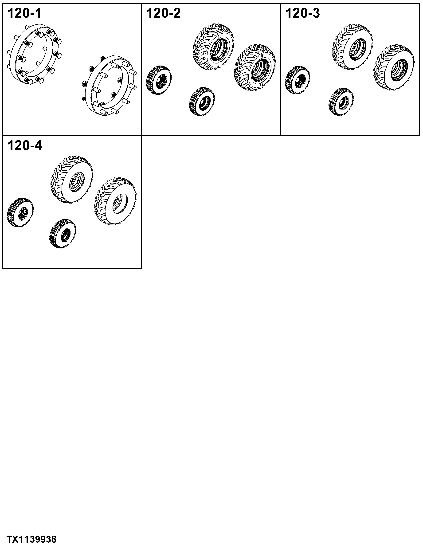 0120 Non-powered Wheels, Tires & Fastening