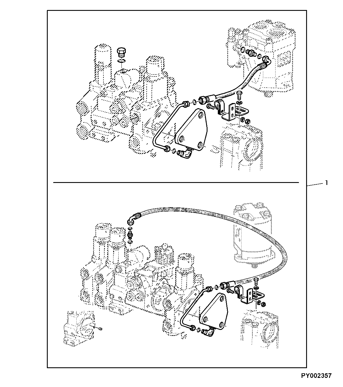 CONNECTING PARTS POSITION III A/O IV