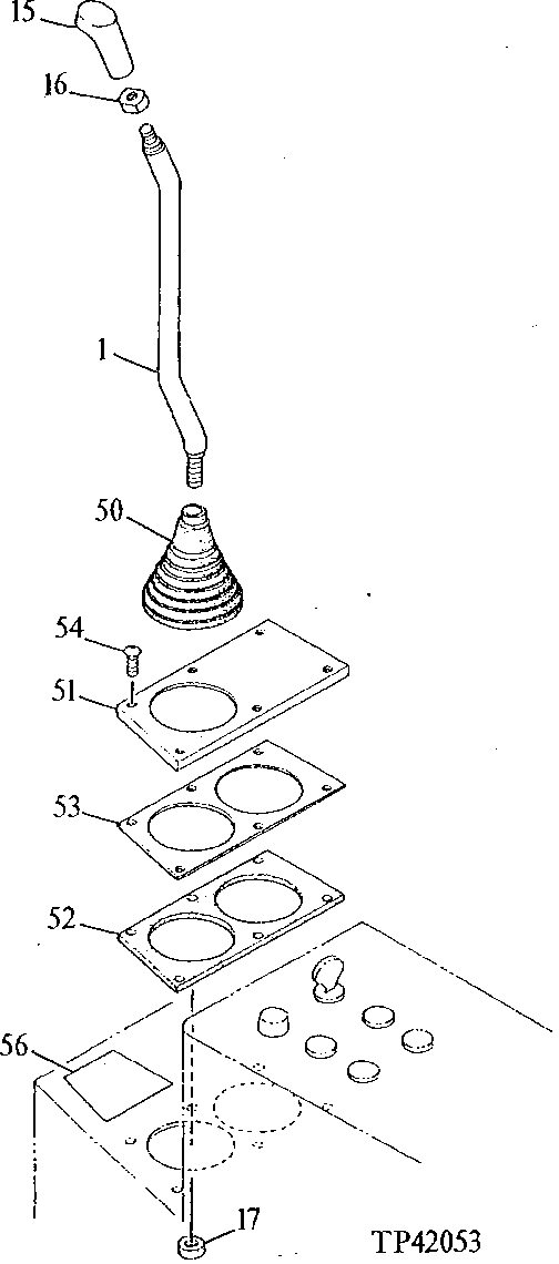 LOADER CONTROL LEVER (SINGLE LEVER CONTROL)