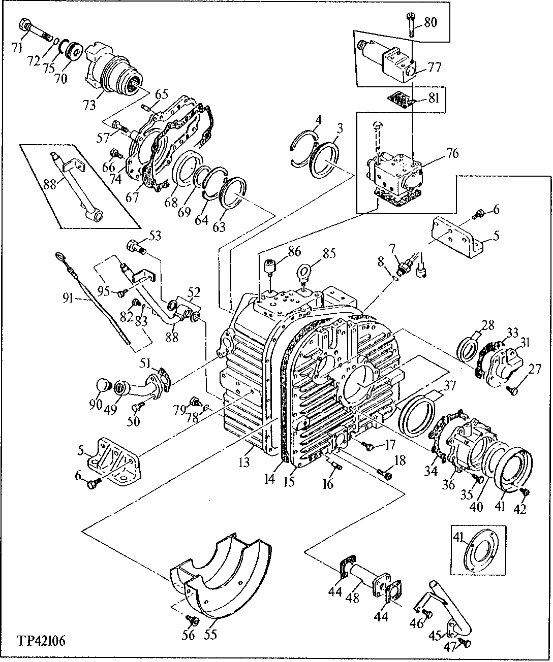 POWER SHIFT TRANSMISSION WITHOUT DISCONNECT ( - 000918)