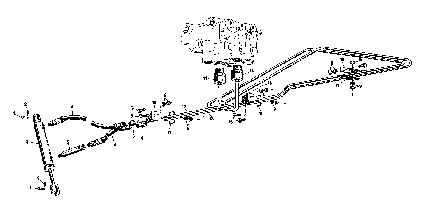 CIRCUITO HIDRÁULICO DO VARIADOR DE VELOCIDADE