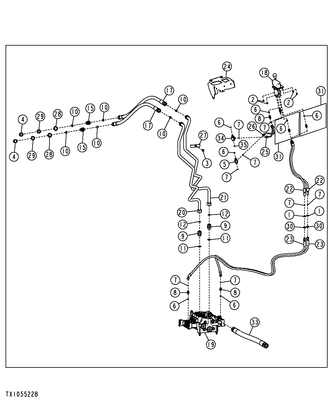 Joystick To Joystick with Auxiliary Lever Conversion Kit (Z-Bar)