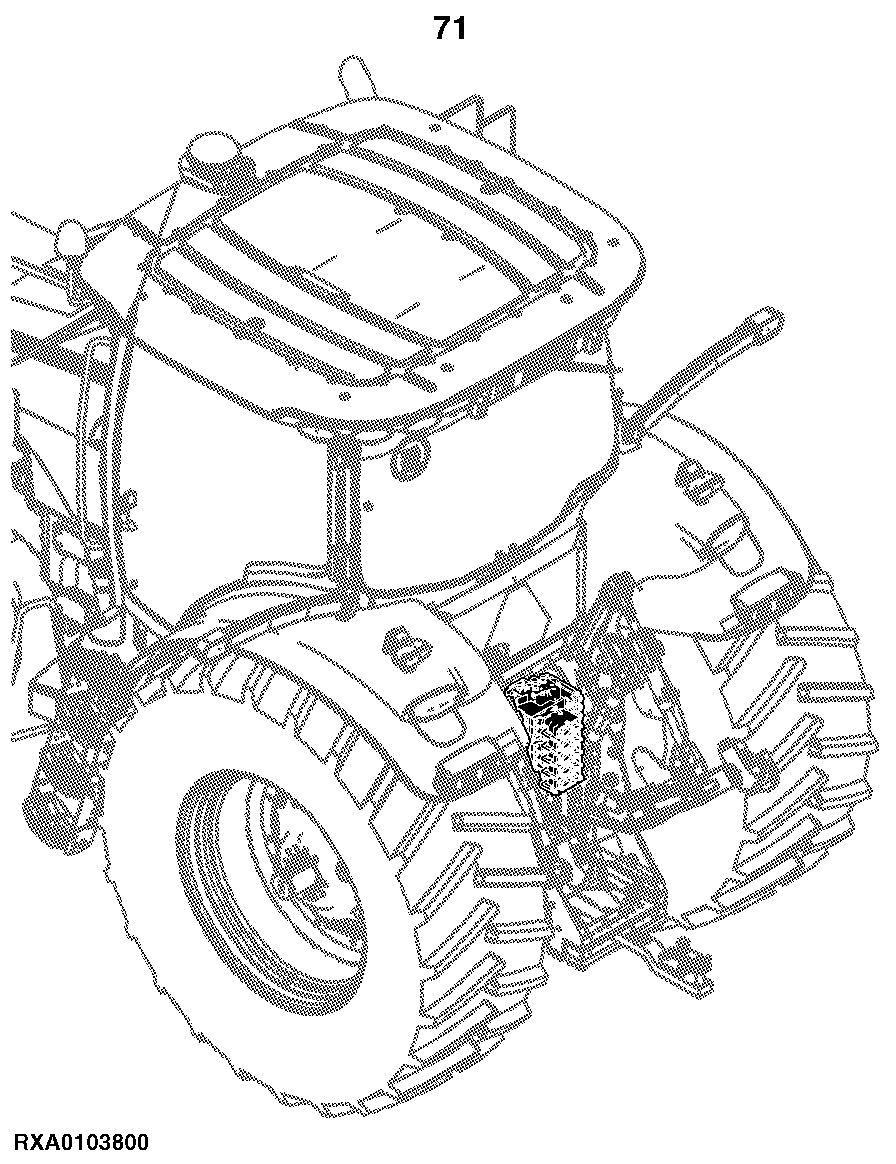 8245R Tractor (S.N. 000101 - 053099)(Worldwide)