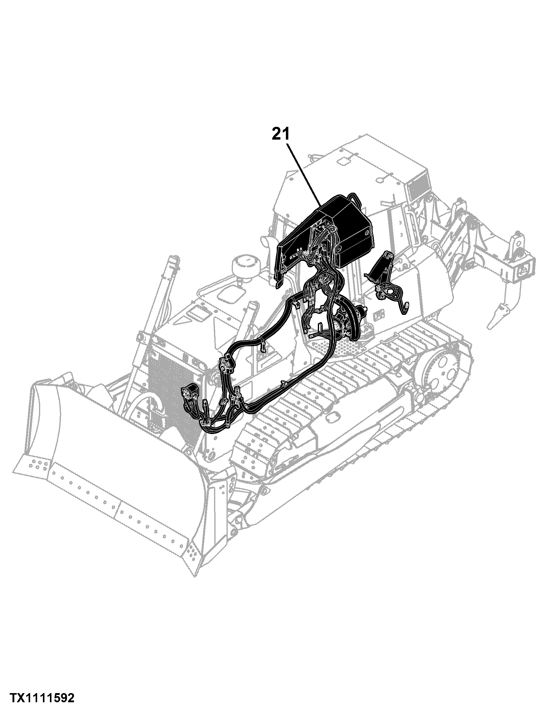 850K Crawler Dozer (PIN: 1T0850KX_ _E178122 - 271265)