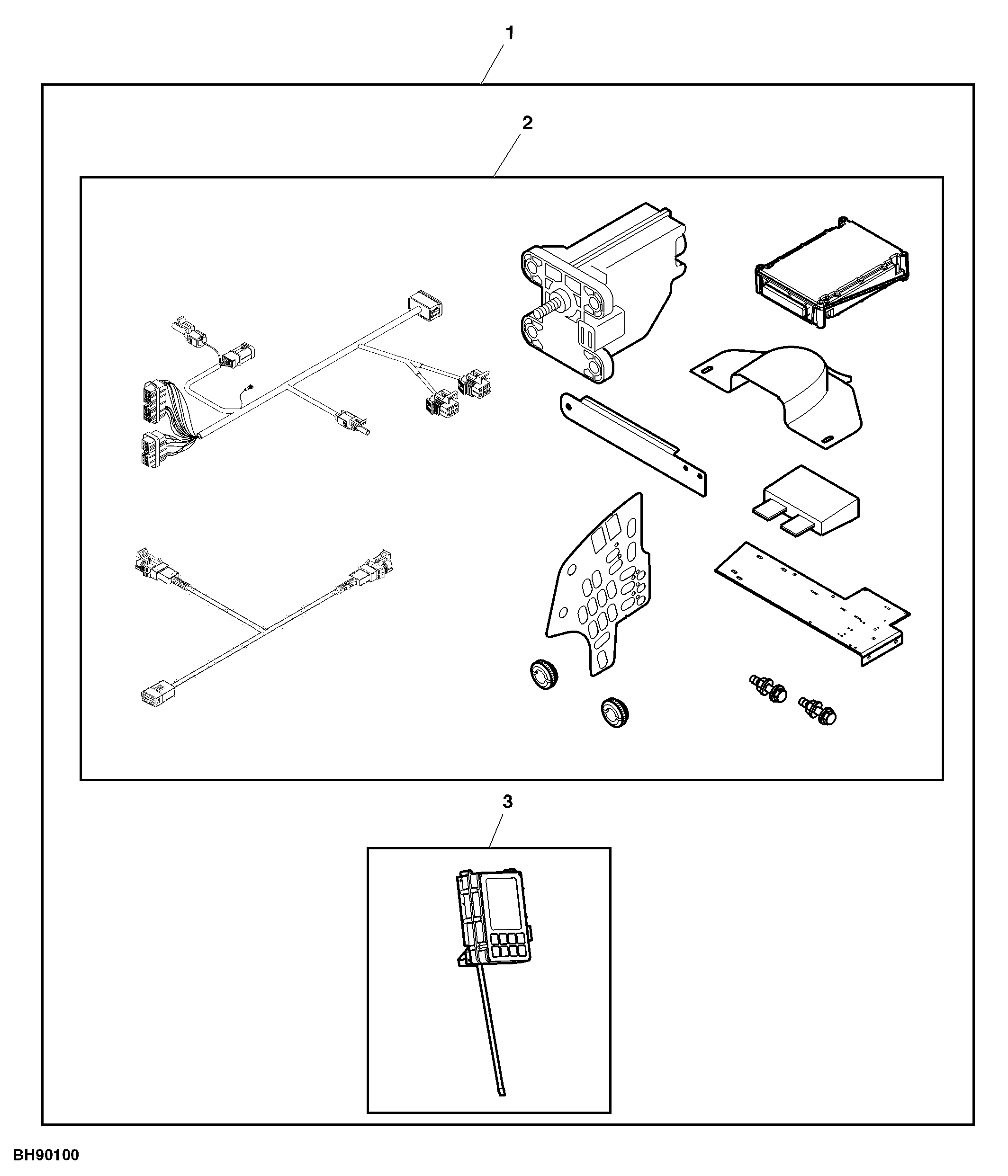 Automatic Combine Adjustment, Touchset™, Attachment
