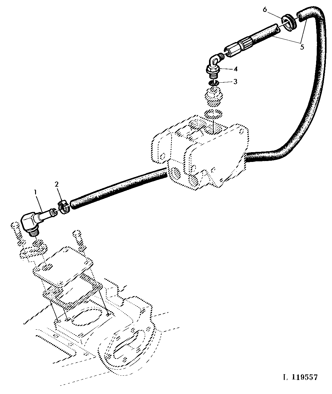 FIELD INSTALLATION KIT-OIL RETURN (SG2 CAB)
